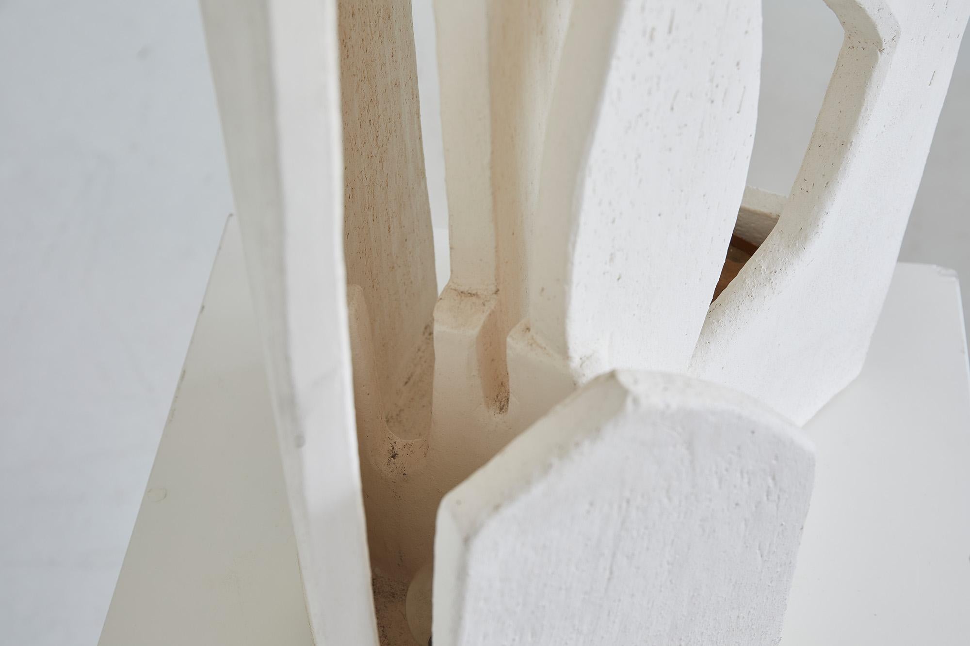 Brutalist ceramic lighting sculpture, France 1970-1980 For Sale 5