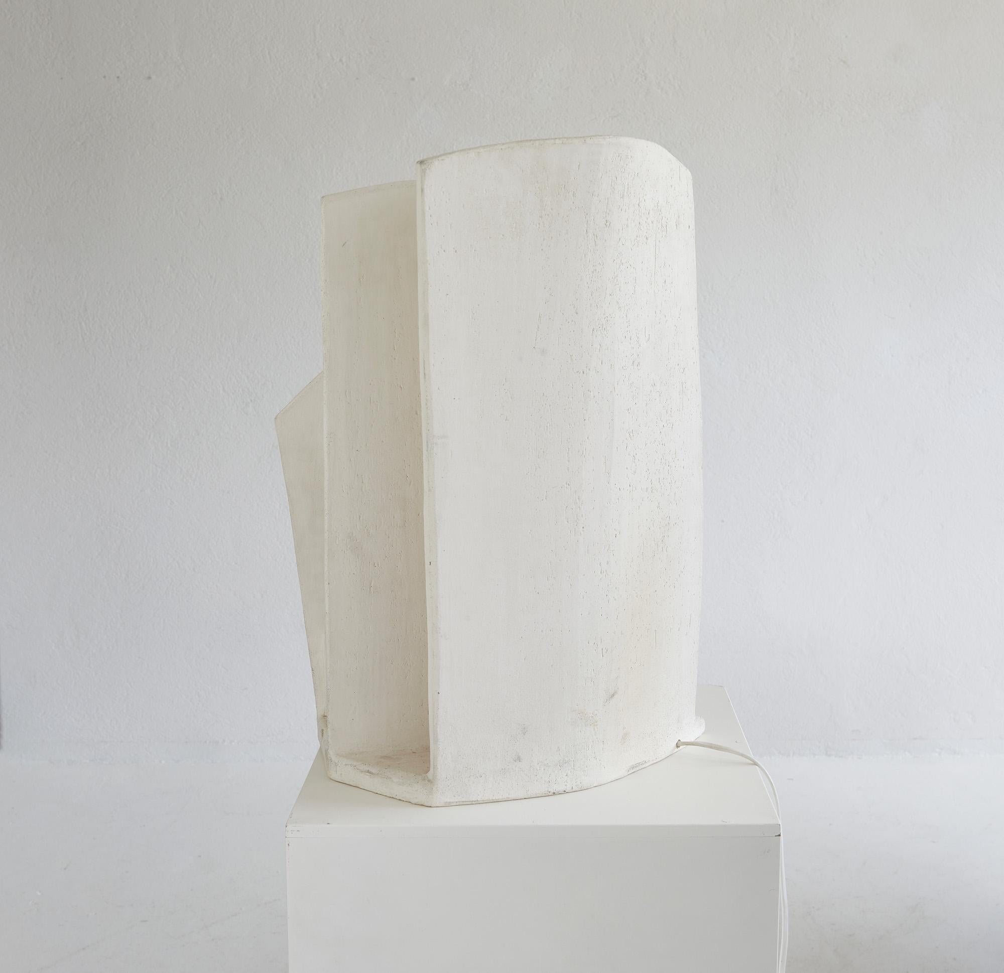 Brutalist ceramic lighting sculpture, France 1970-1980 For Sale 1