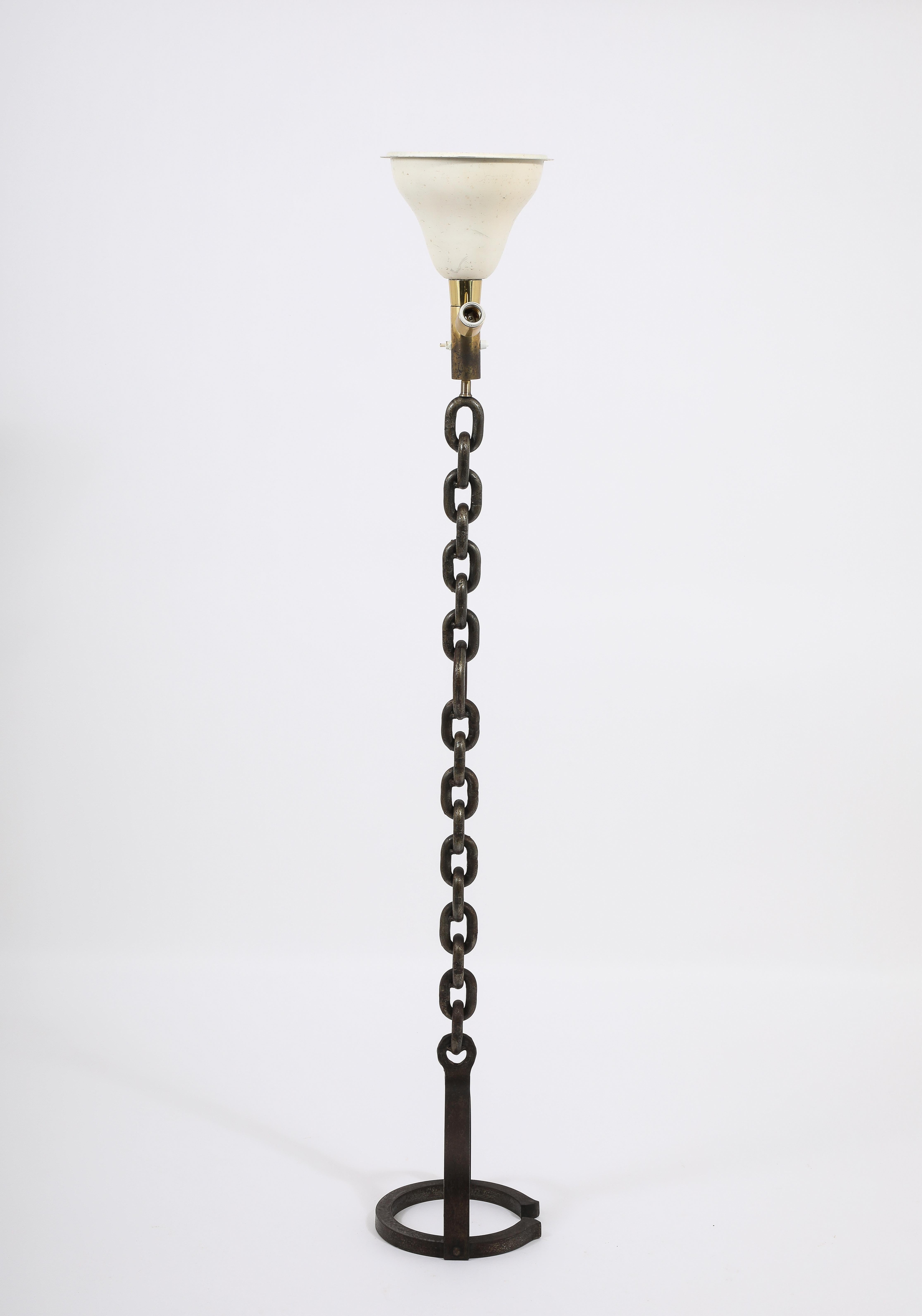 Lampadaire brutaliste, France, années 1950 en vente 5