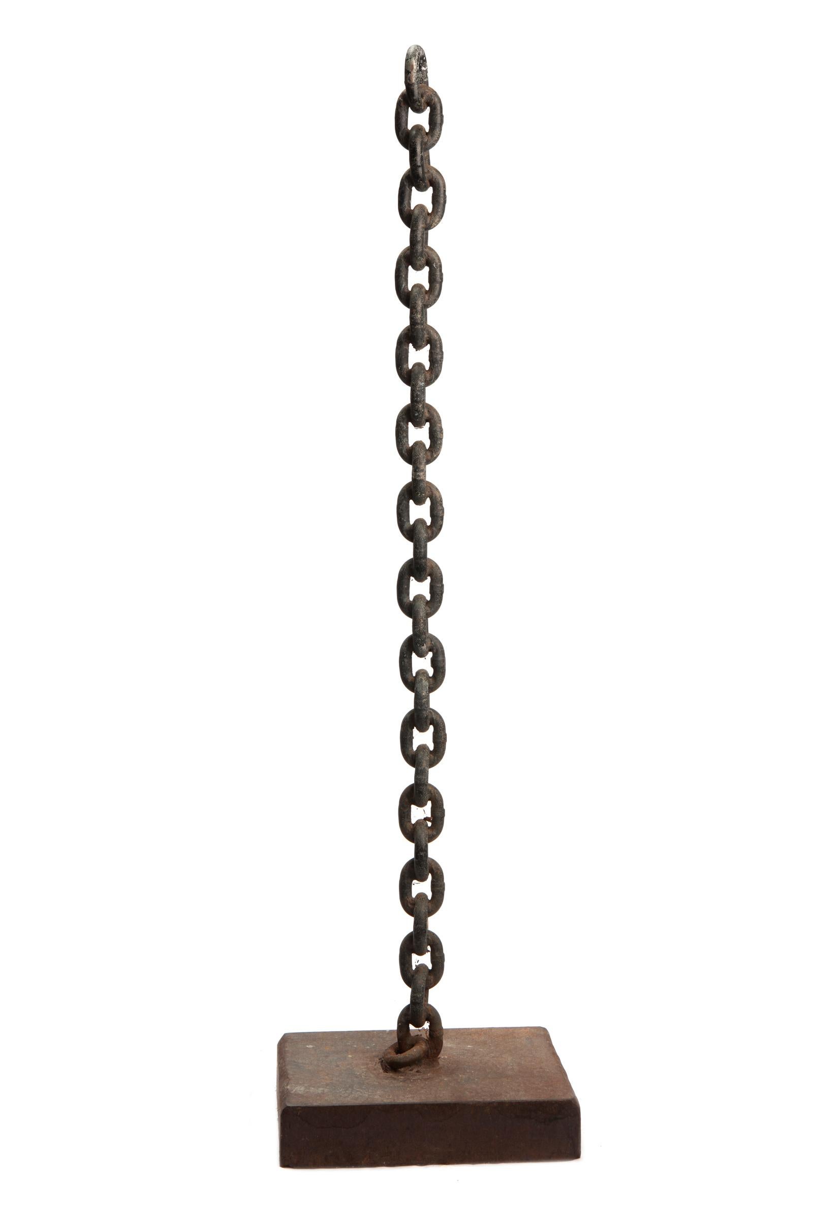 Antique chain sculpture that defies gravity.
The term brutalism — which derives from the French word brut, meaning “raw” — was coined to describe a style and trend that emerged in the 1950s featuring monumental sculptures  & structures whose design