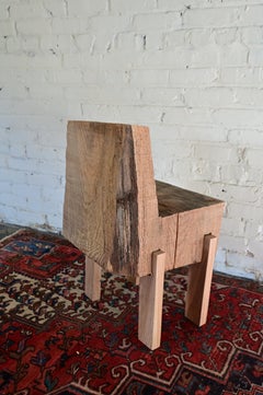 Brutalist Chainsawed Chair