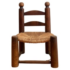 Brutalist Chair by Charles Dudouyt