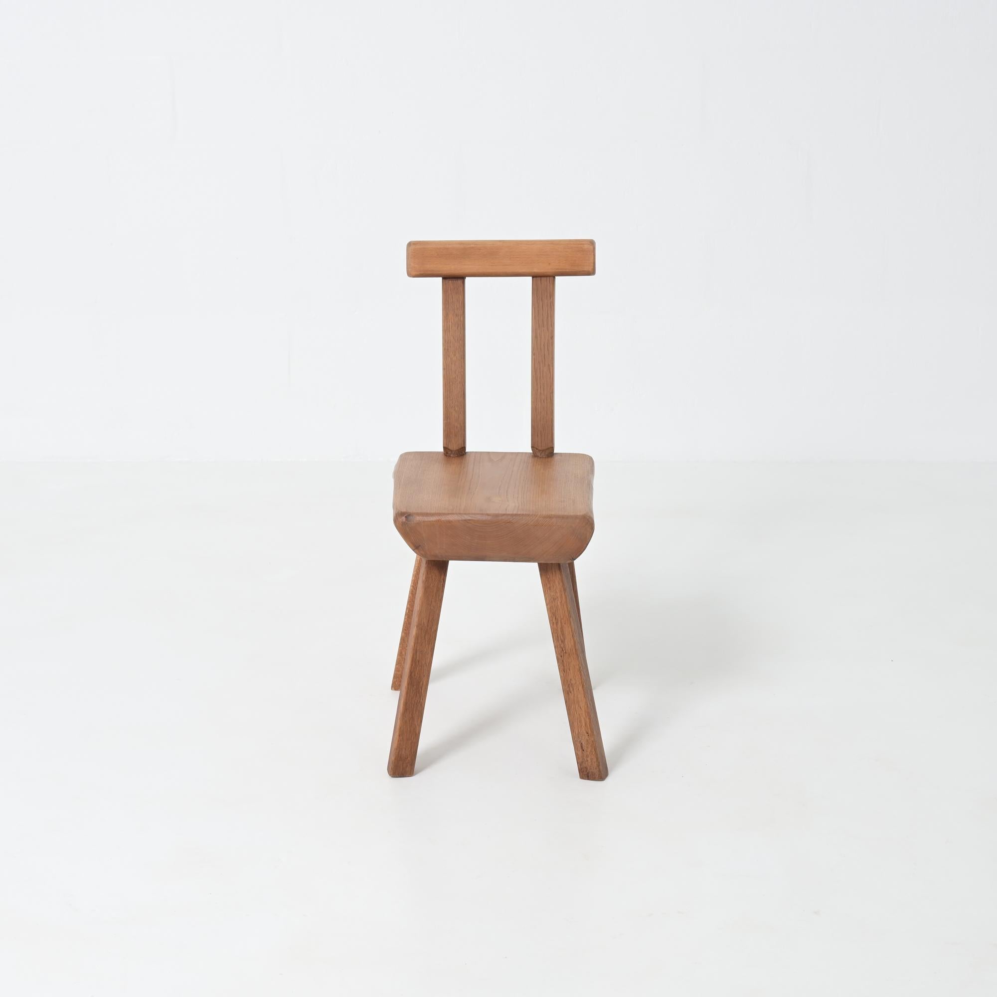 Belga Brutalist Chair by Mobichalet in vendita