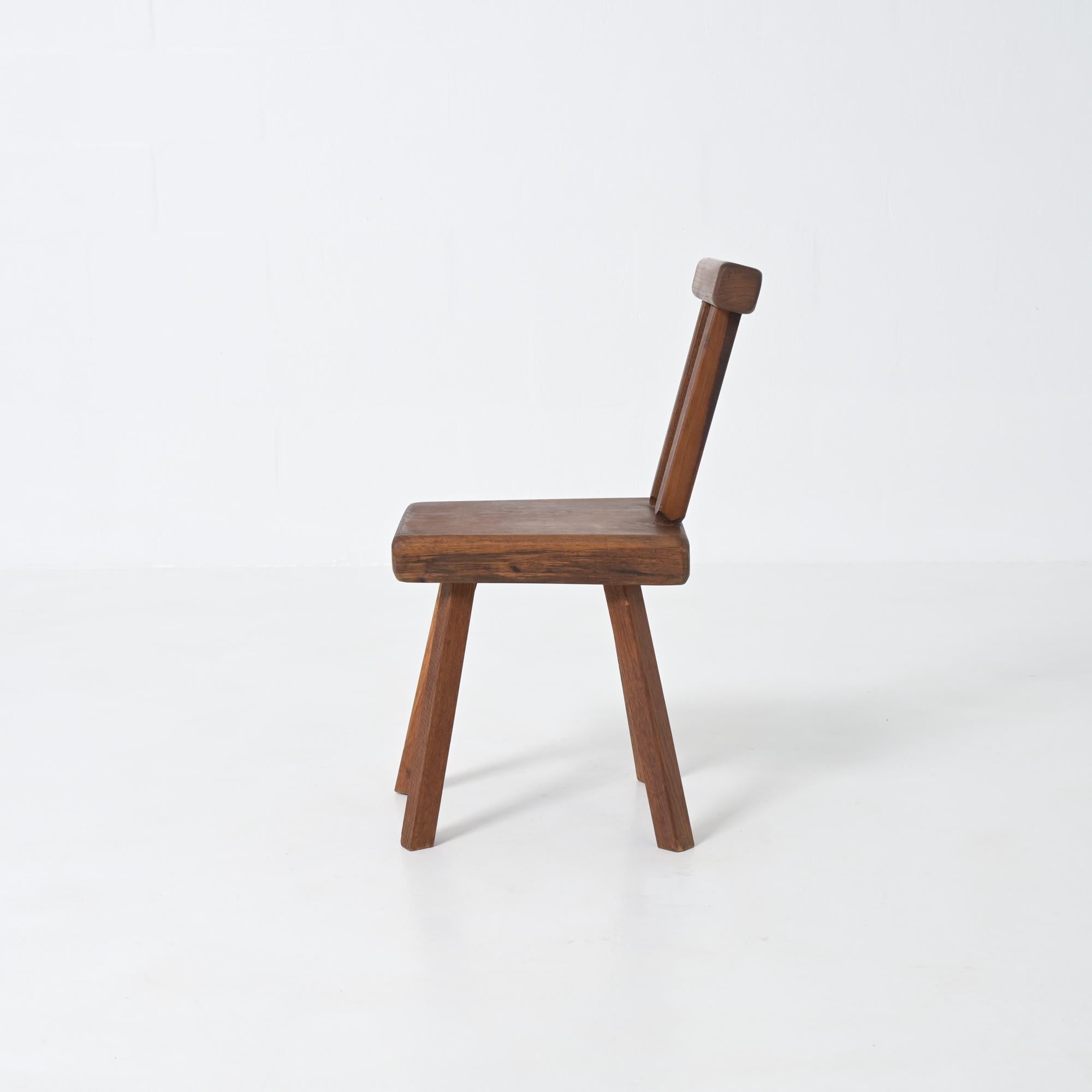 Brutalist Chair by Mobichalet im Zustand „Gut“ im Angebot in Vlimmeren, BE