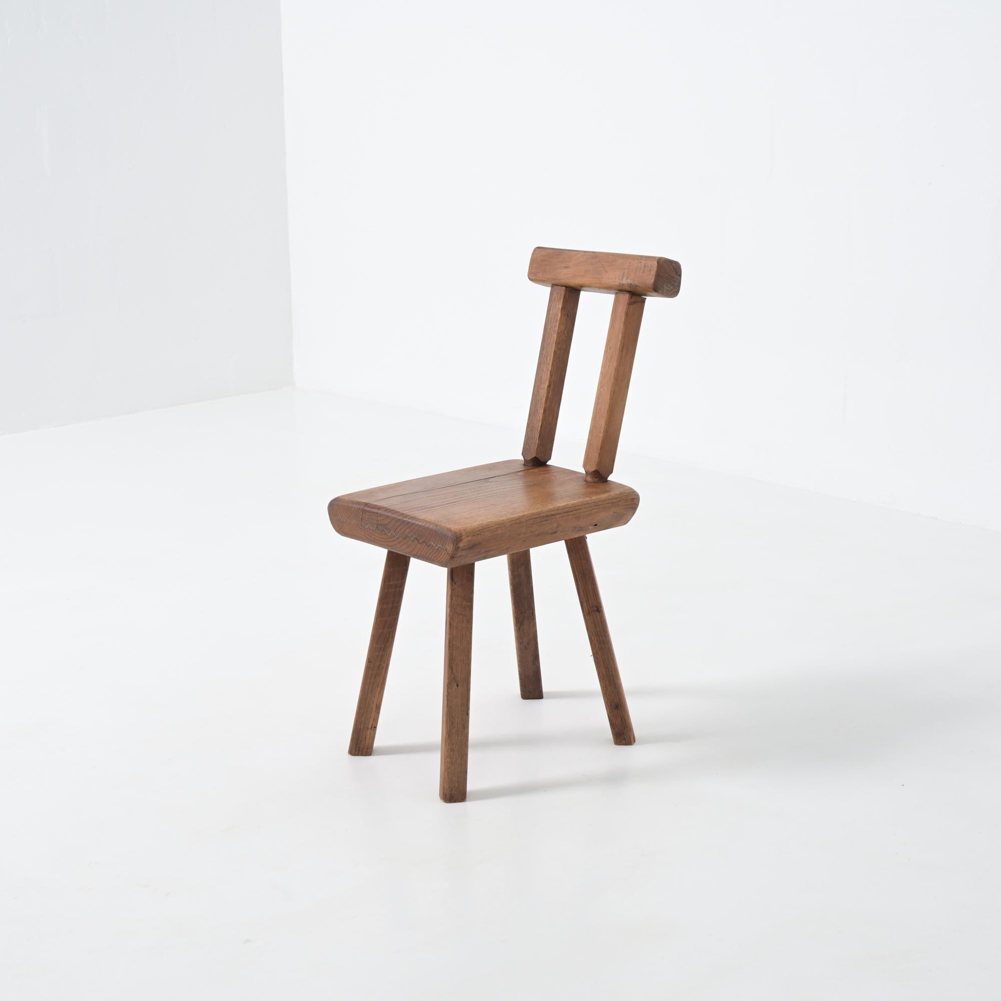 Brutalist Chair by Mobichalet