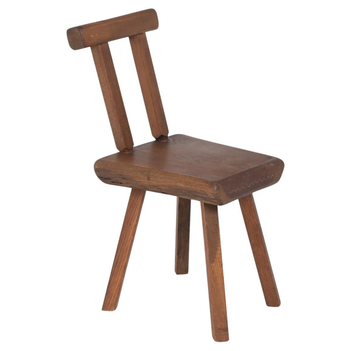 Brutalist Chair by Mobichalet