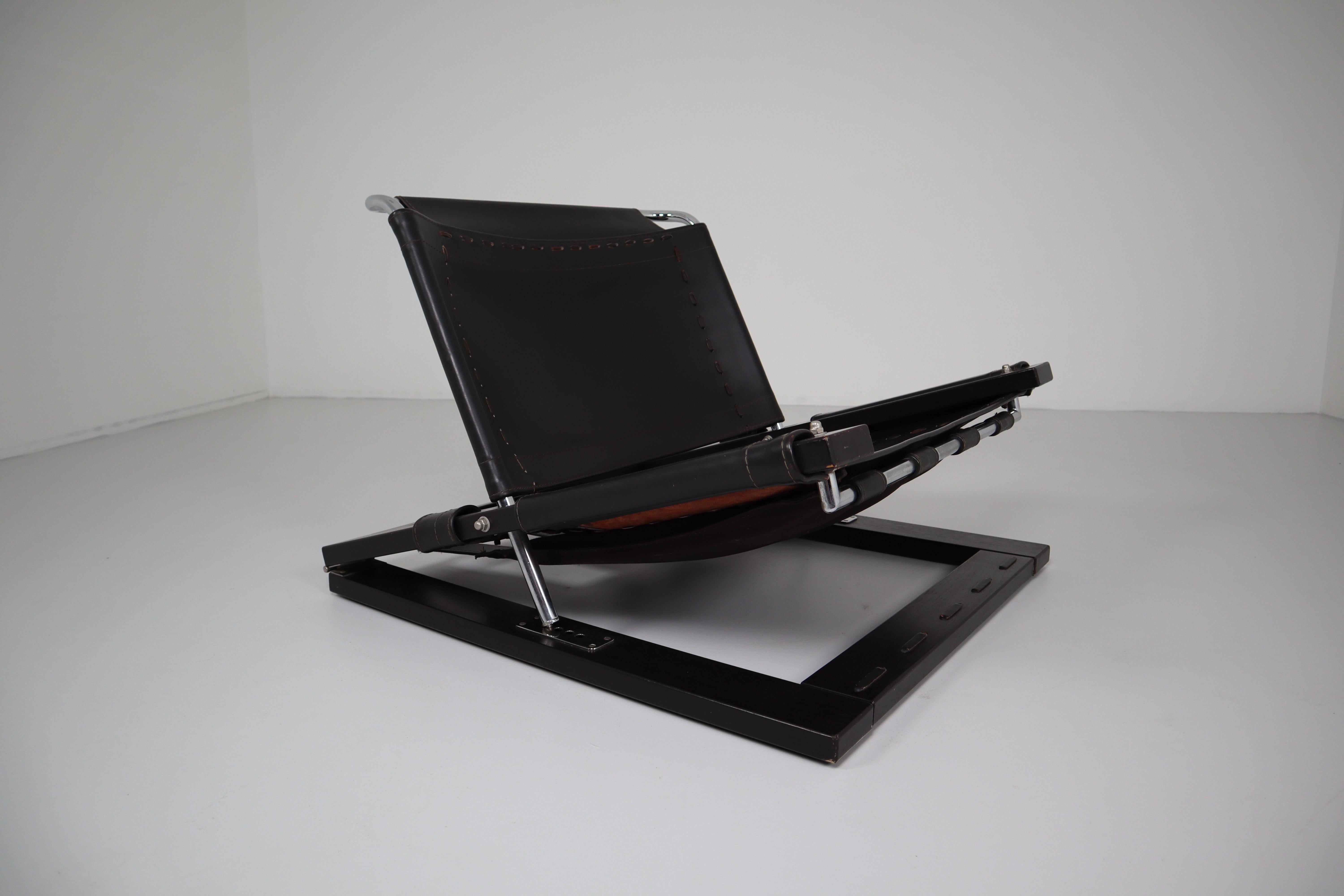 Brutalist Chair Designed by Sonja Wasseur, the Netherlands, circa 1970 4