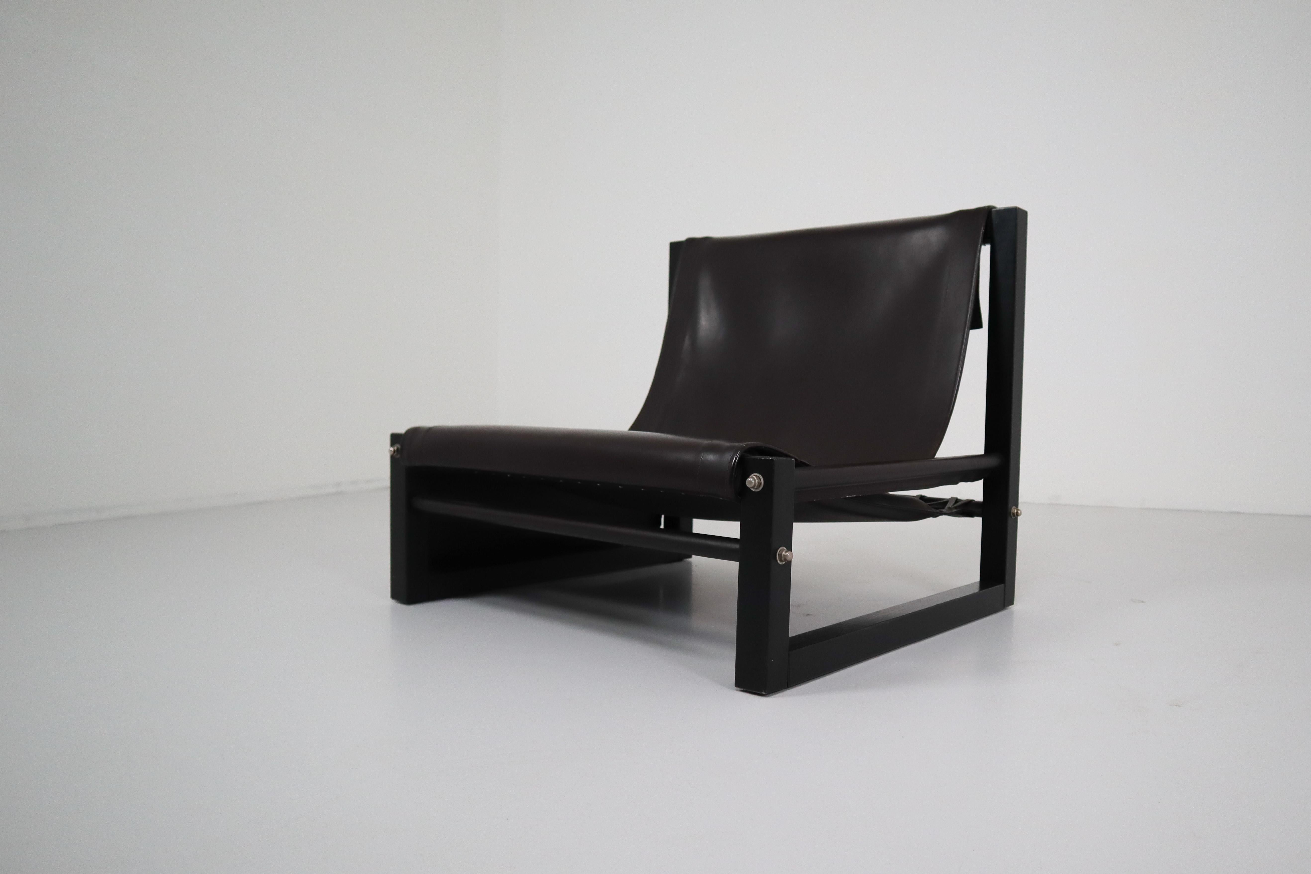 20th Century Brutalist Chair Designed by Sonja Wasseur, the Netherlands, circa 1970