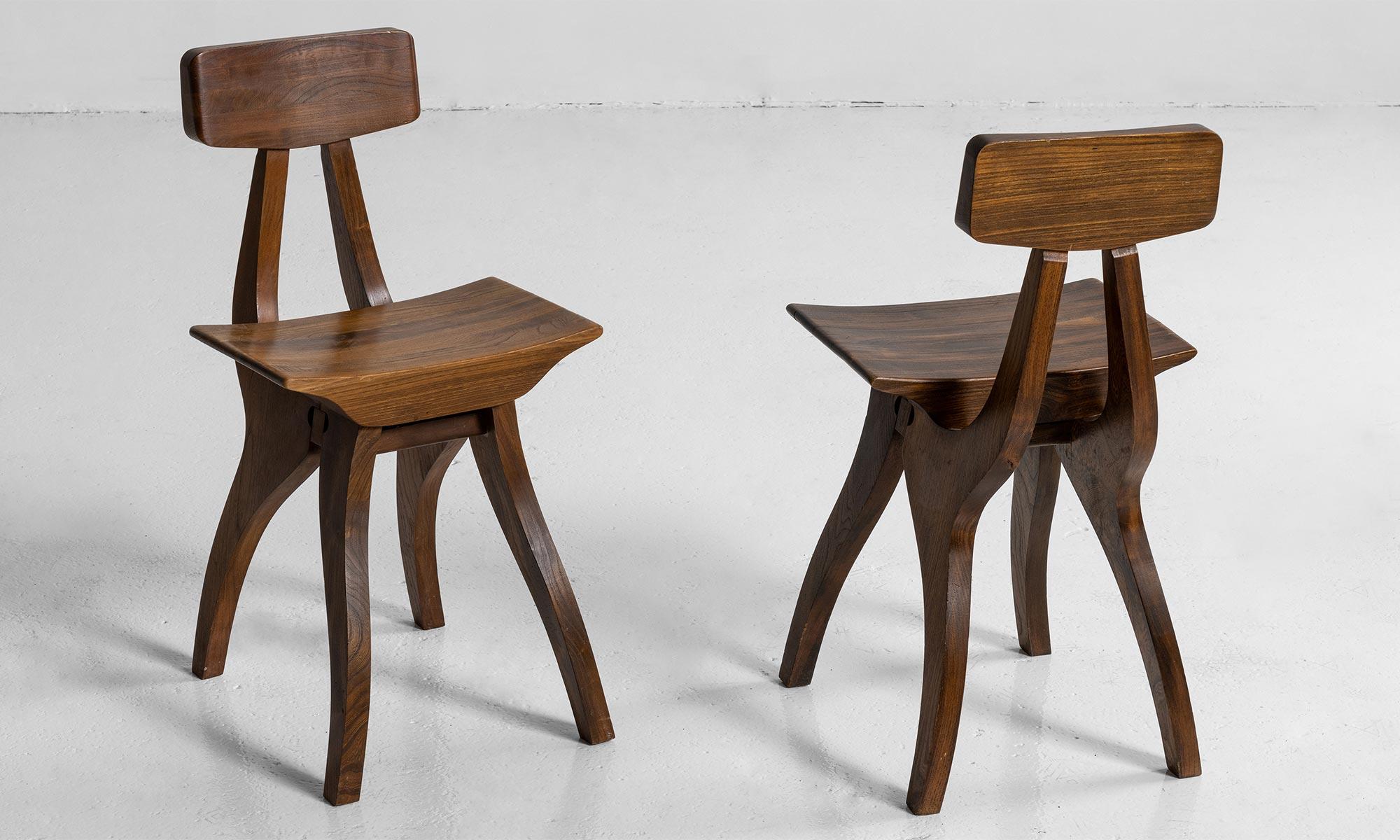 20th Century Brutalist Chairs England, circa 1940