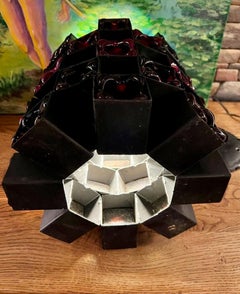 Brutalist Chandelier by Felipe Delfinger for Feders, Mexico