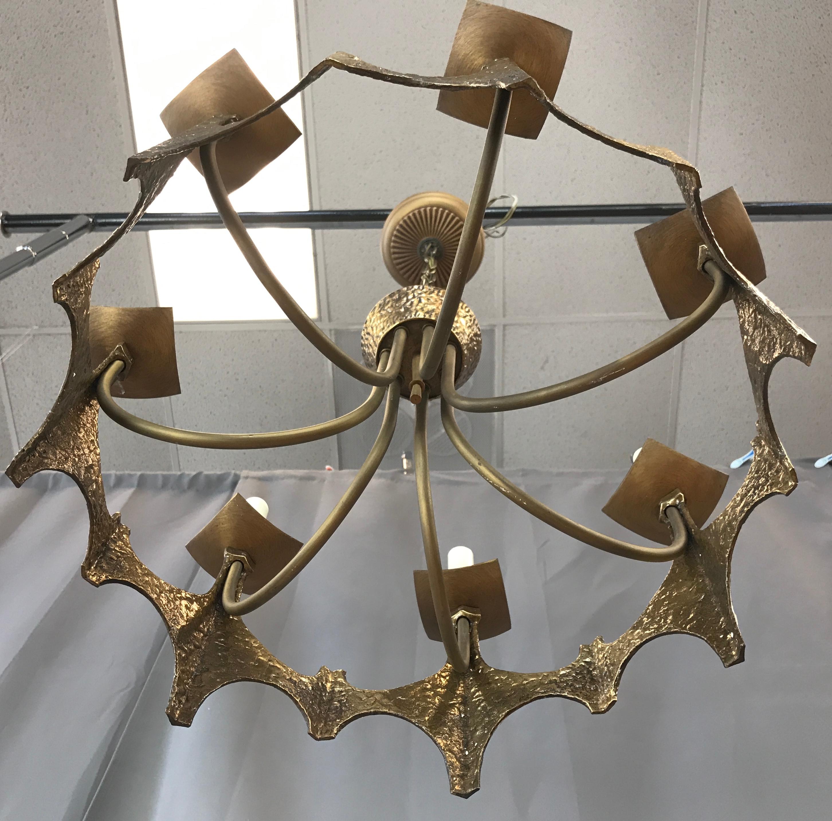 brutalist light fixture