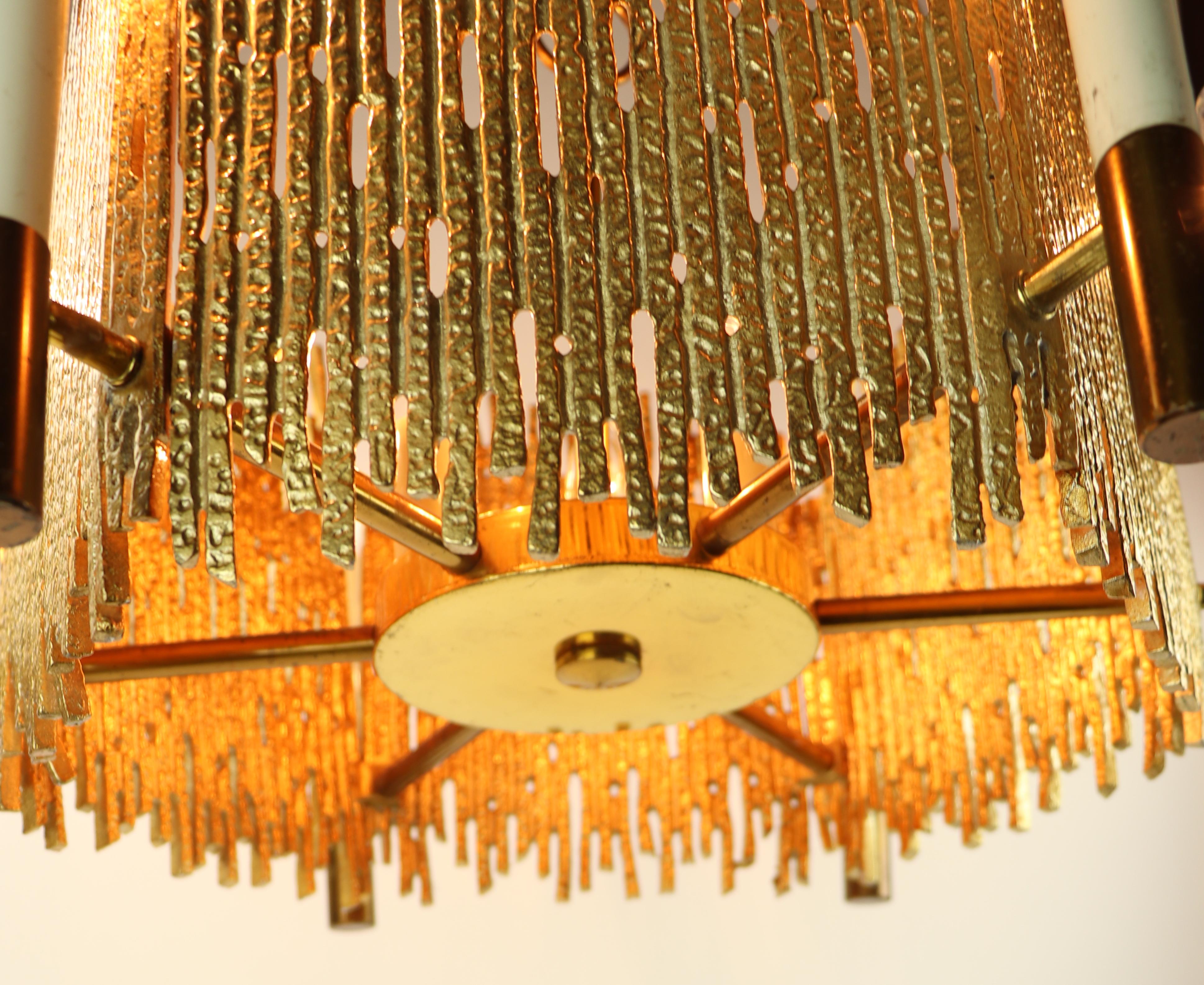 Brutalist Chandelier For Sale 9