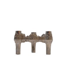 Brutalist chandeliers, designer by Nagel and Stoffi, Germany, 1970.