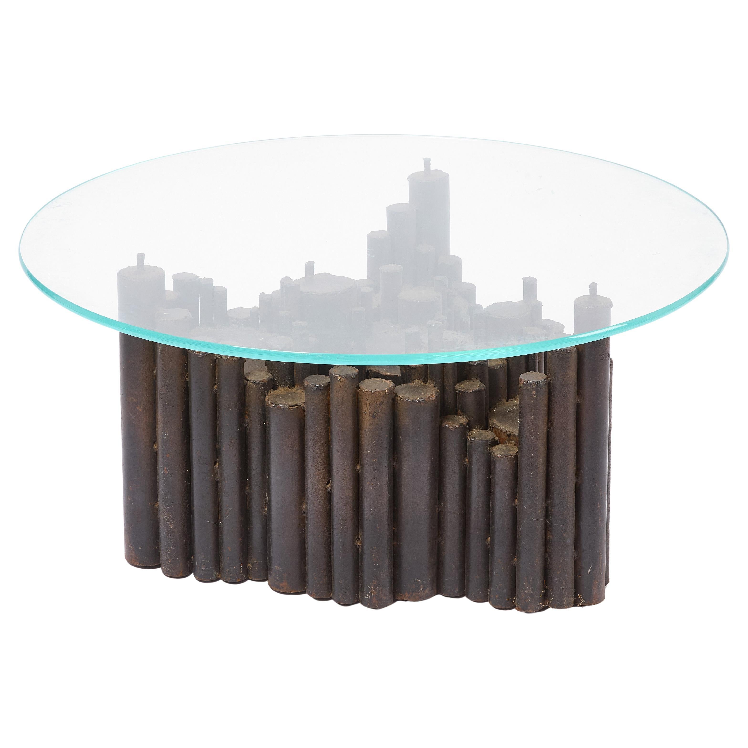 Table basse brutaliste