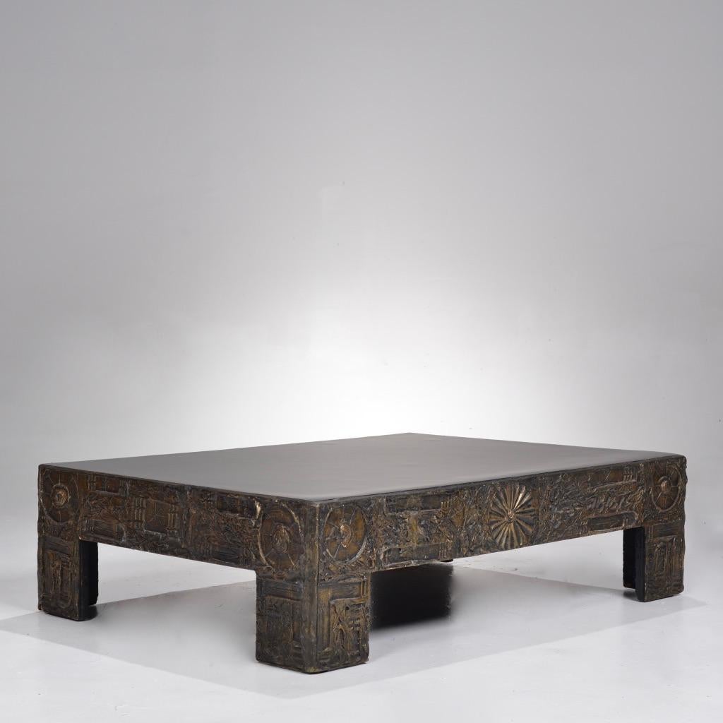 Brutalist Coffee Table by Adrian Pearsall 6
