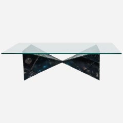 Brutalist Coffee Table by Paul Evans, Signed and Dated C. 1968