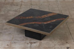 Brutalist Coffee Table by Paul Kingma