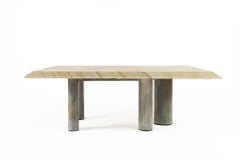 Brutalist Coffee Table by Pia Manu, Belgium, 1970s