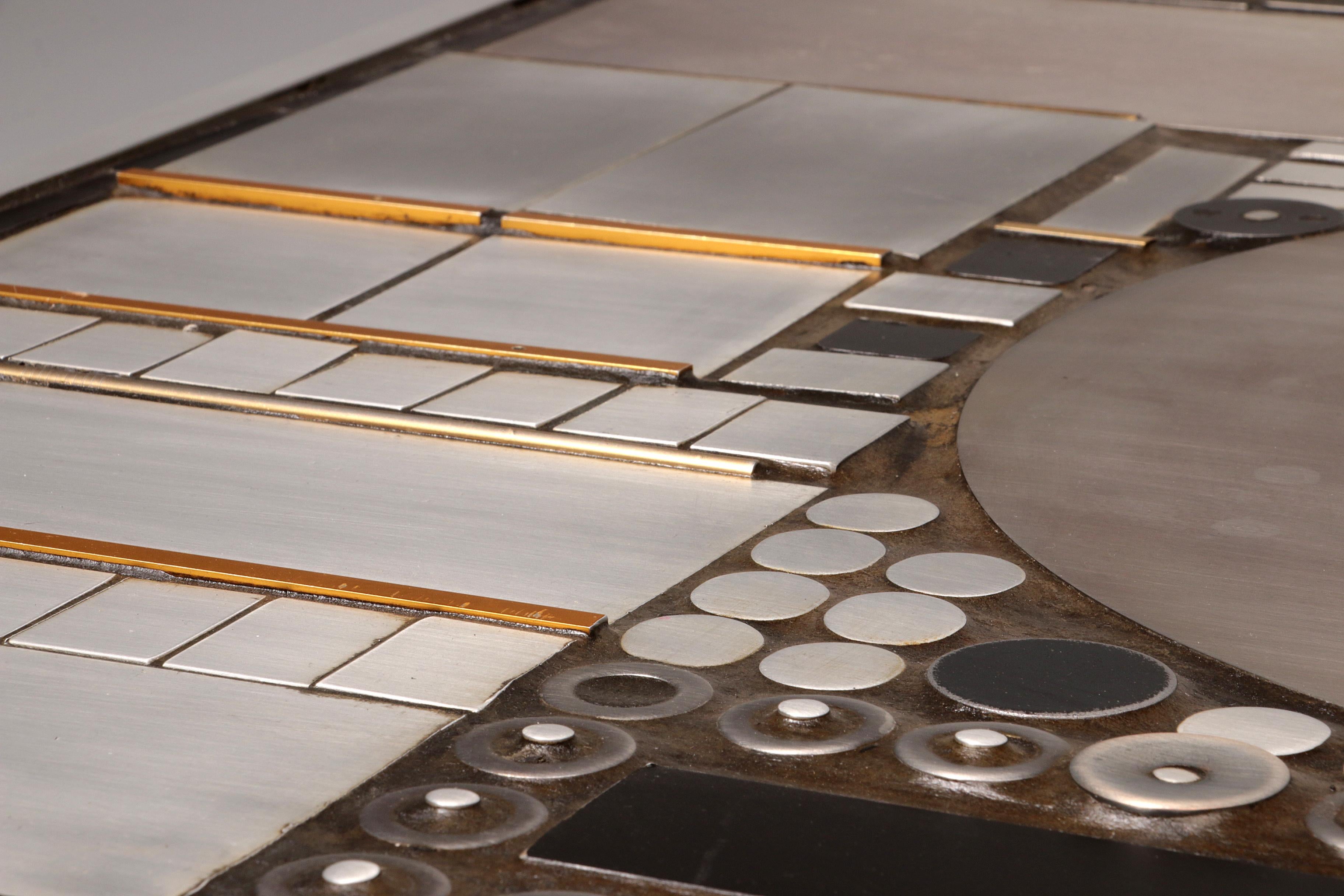 Brutalist coffee table by Raf Verjans For Sale 3