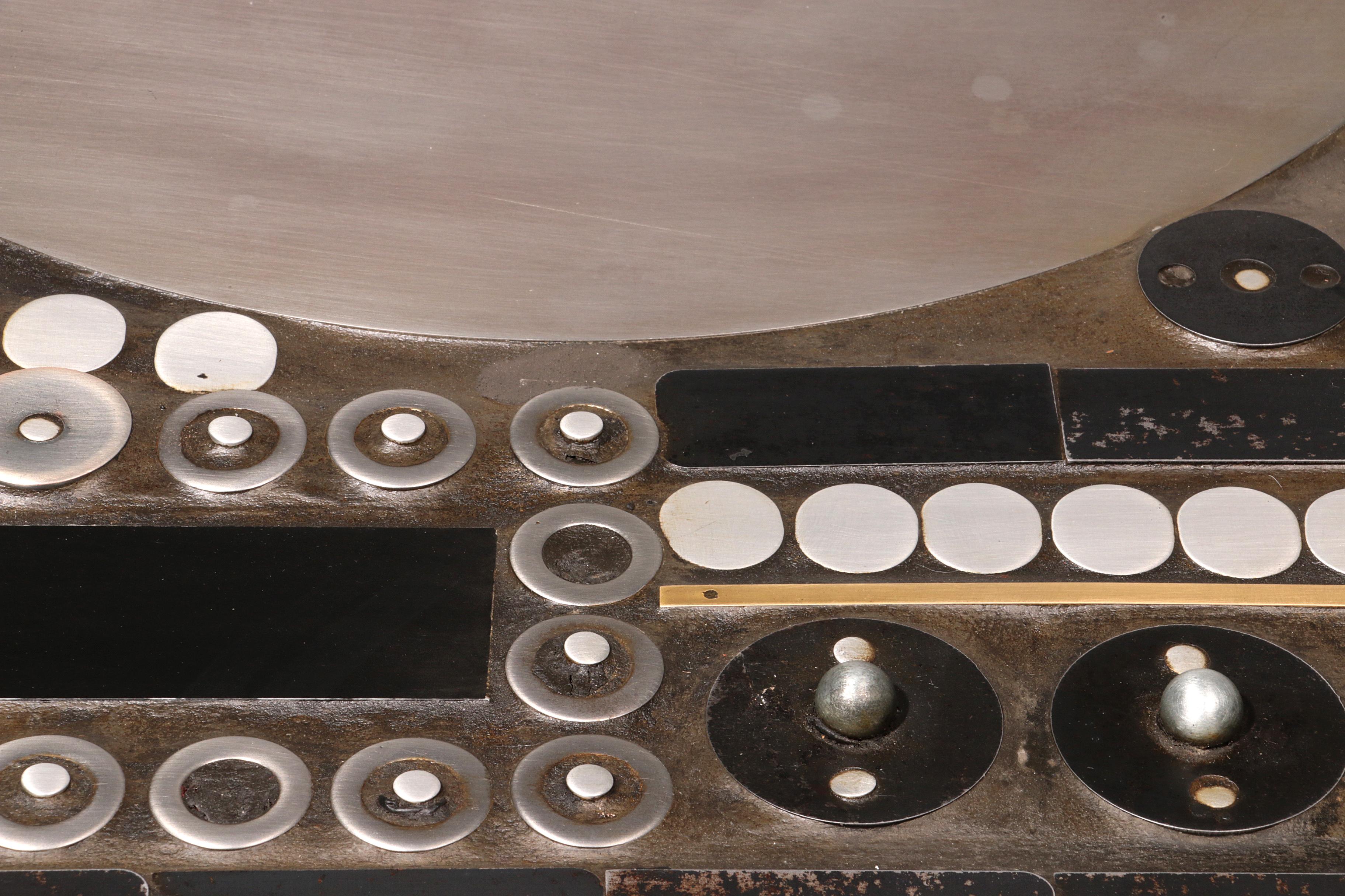 Brutalist coffee table by Raf Verjans For Sale 1