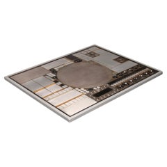 Brutalist coffee table by Raf Verjans