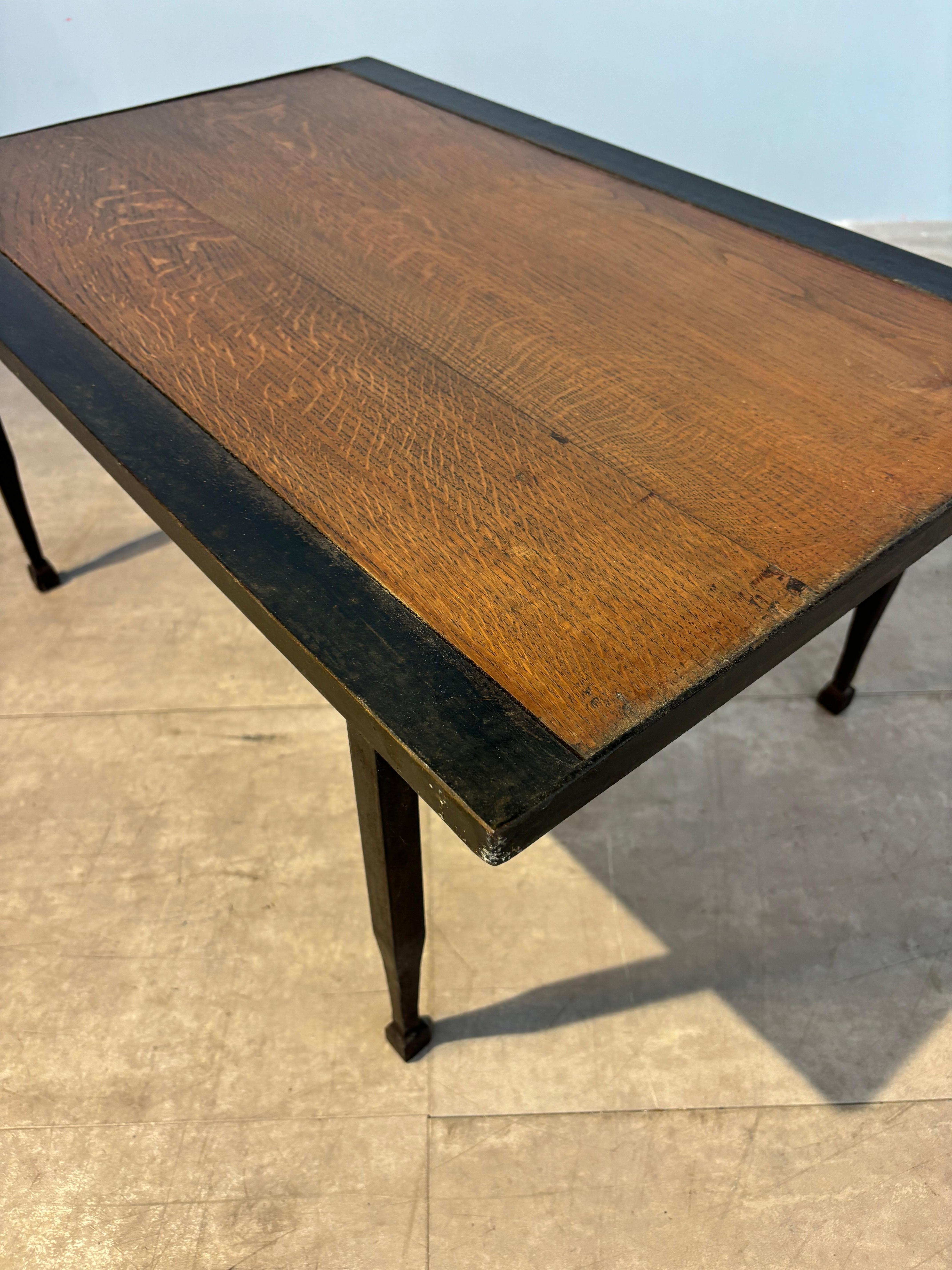 Brutalist coffee table circa 1960 For Sale 5