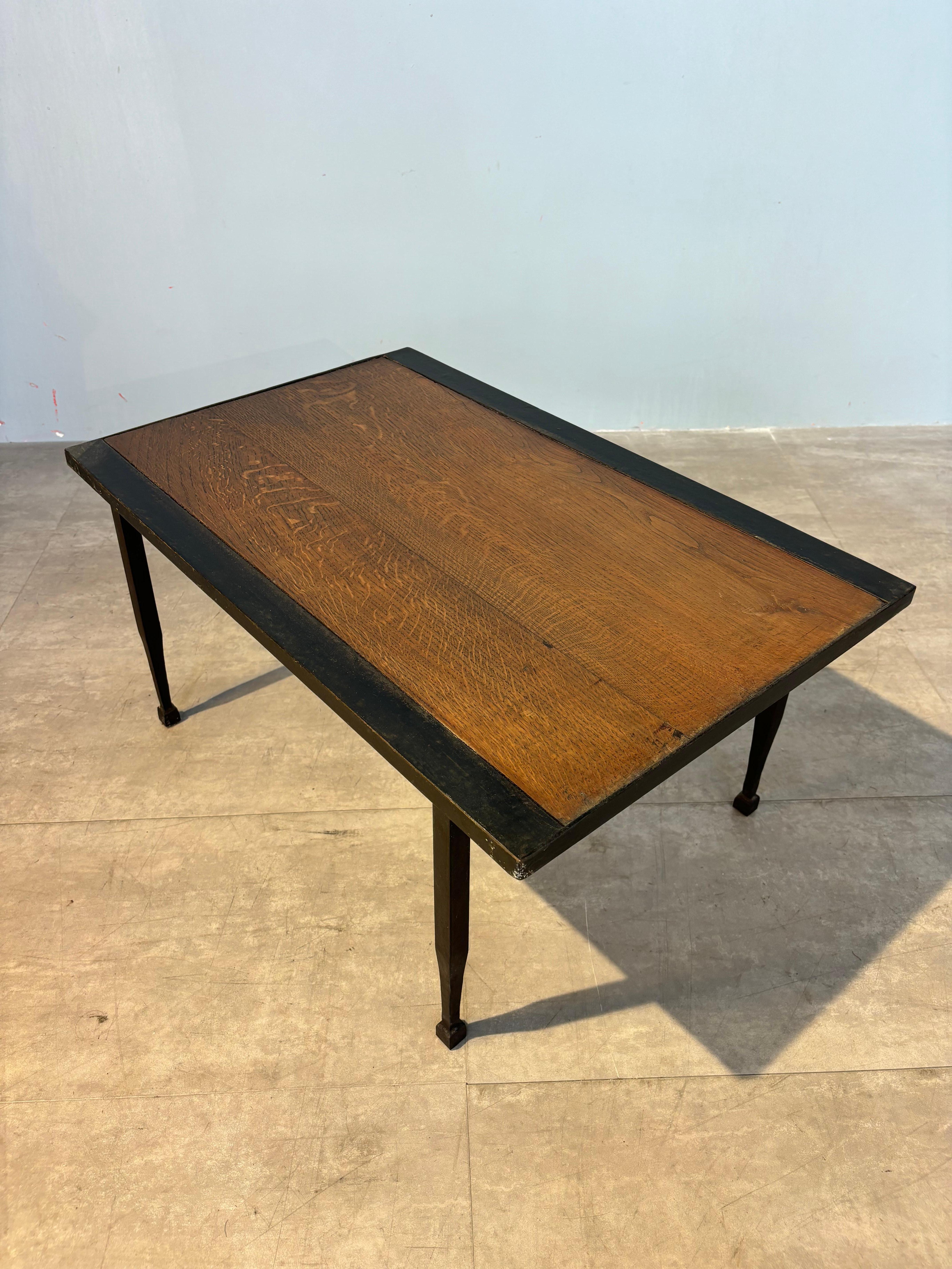 Brutalist coffee table circa 1960 For Sale 6