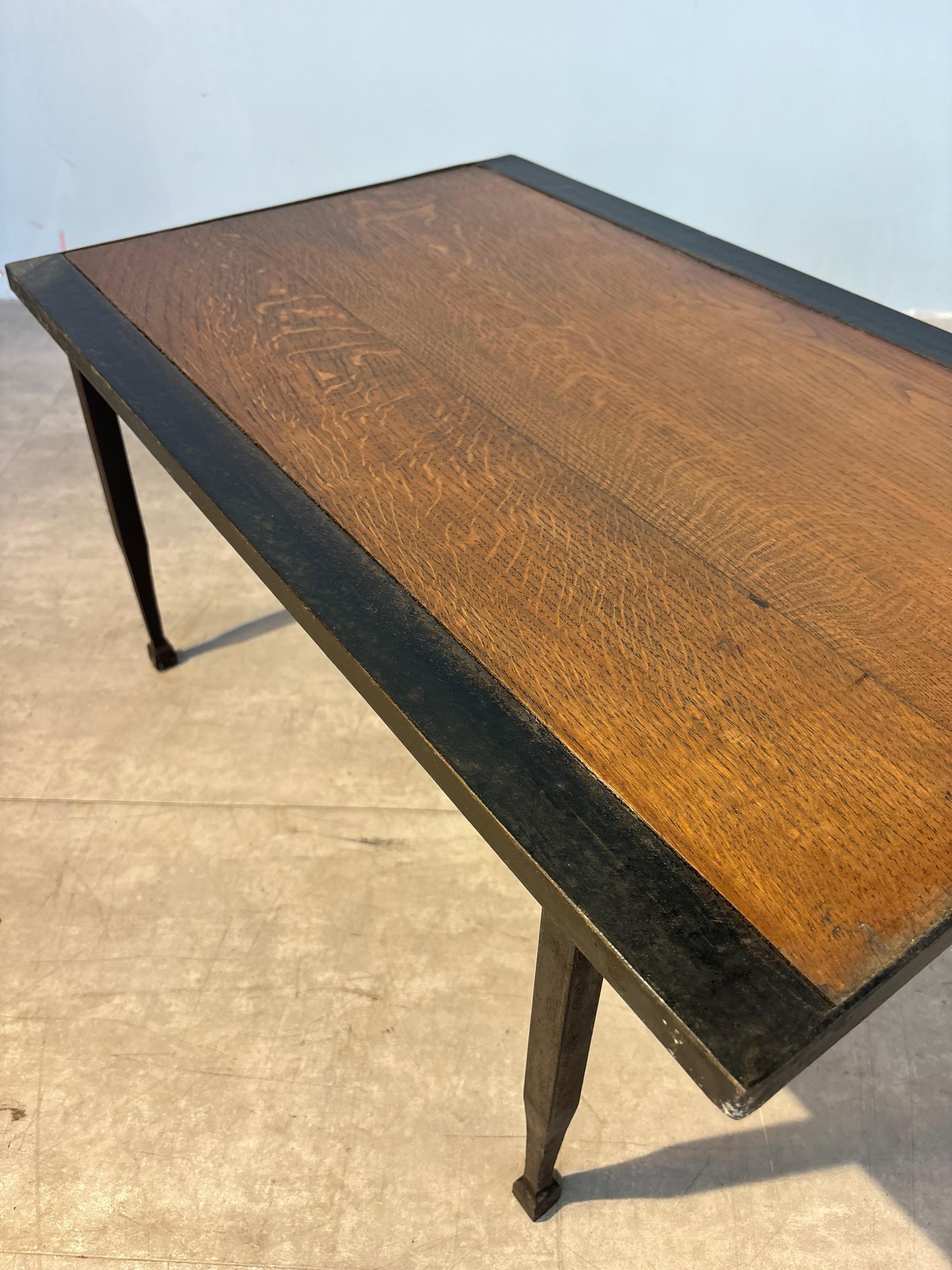 Brutalist coffee table circa 1960 For Sale 8