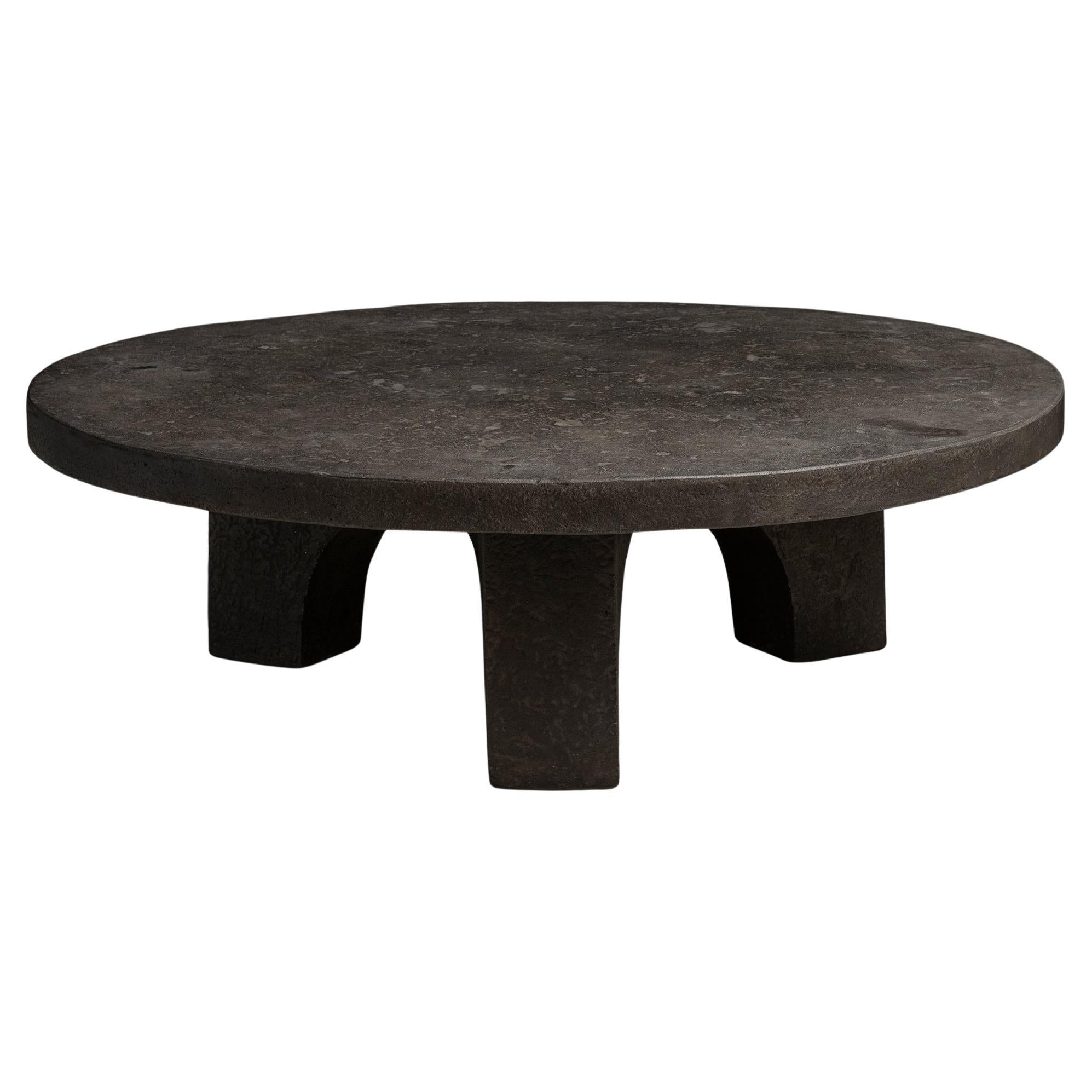 Brutalist Coffee Table, France circa 1970 For Sale