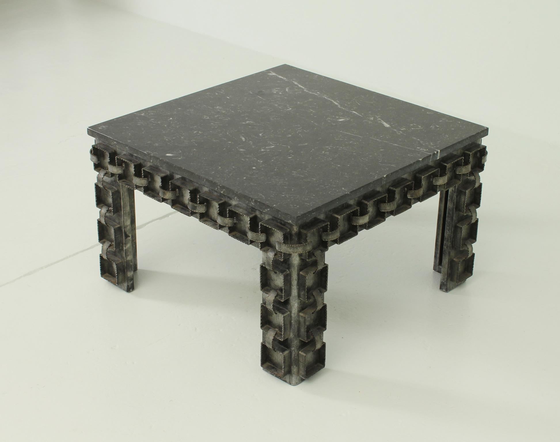 Spanish Brutalist Coffee Table from 1960's, Spain For Sale