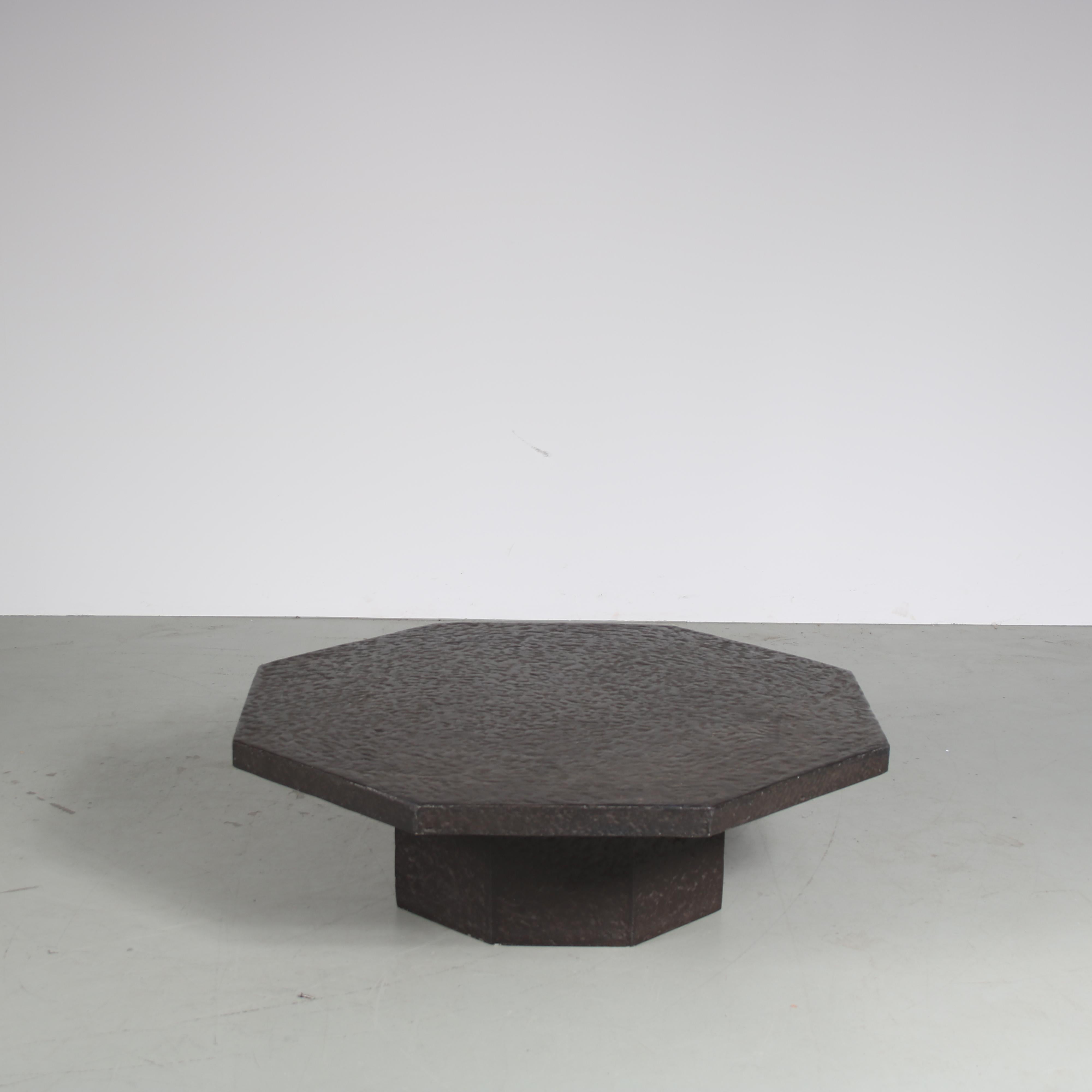 Brutalist Coffee Table from the Netherlands, 1970 In Good Condition In Amsterdam, NL