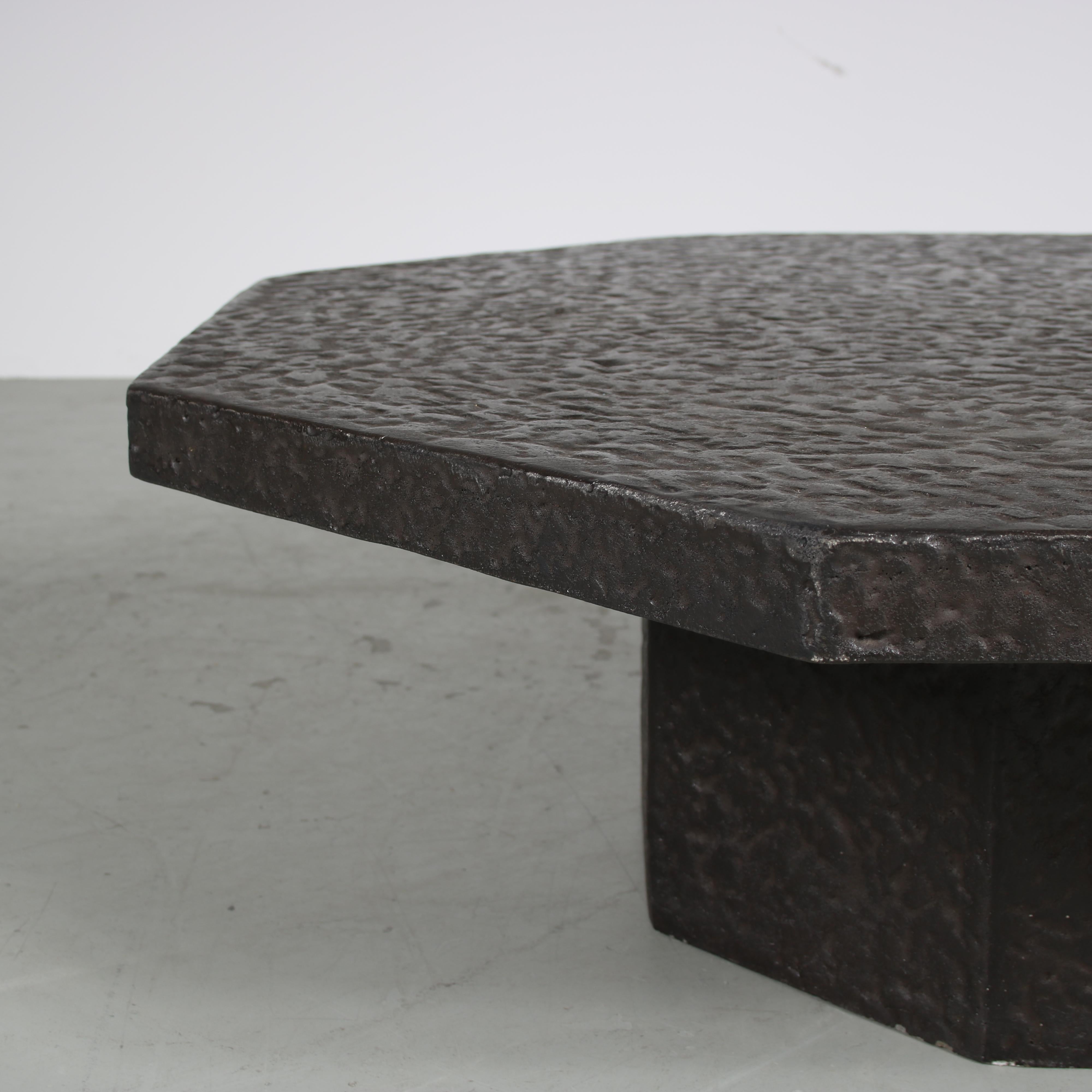 Brutalist Coffee Table from the Netherlands, 1970 1