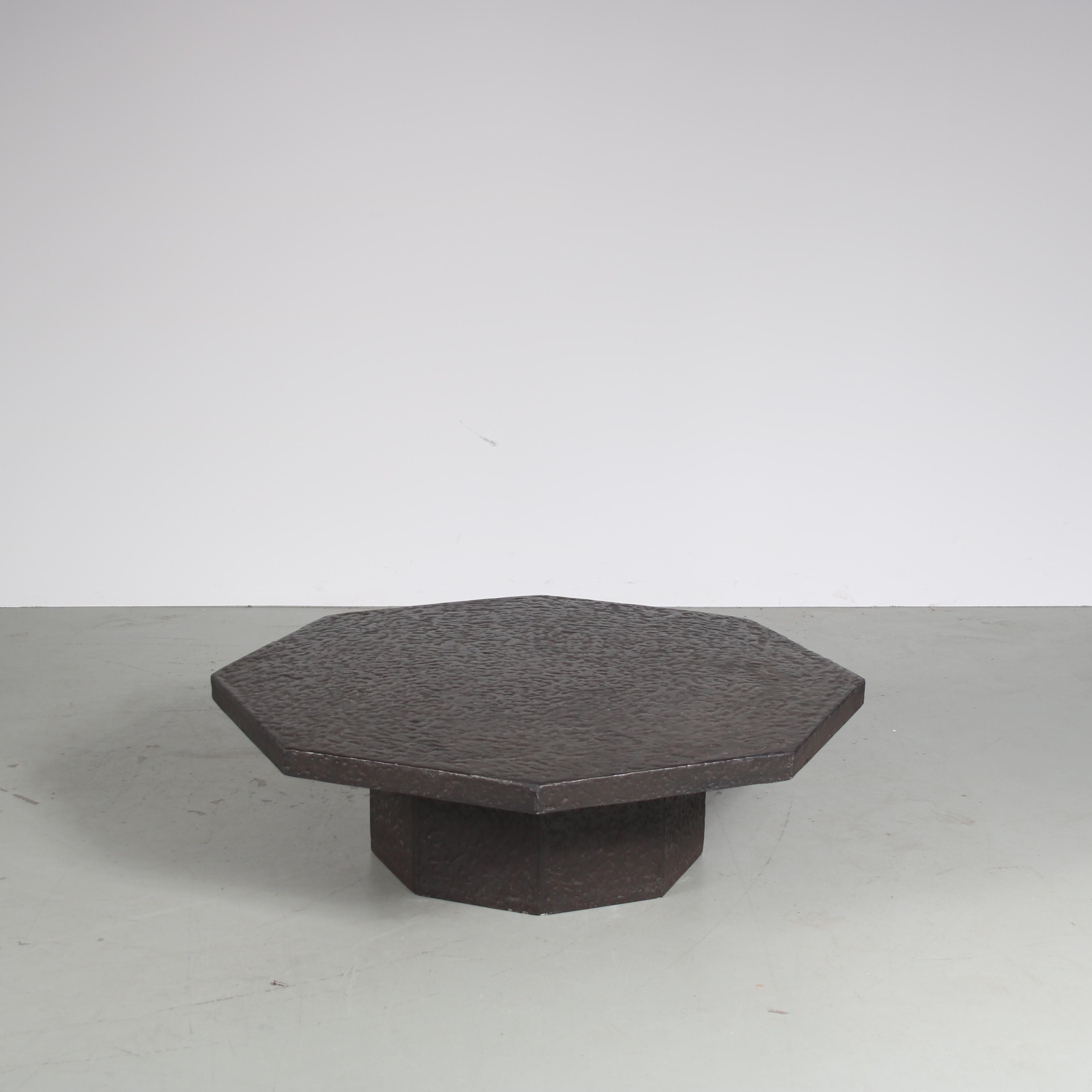 Brutalist Coffee Table from the Netherlands, 1970 2