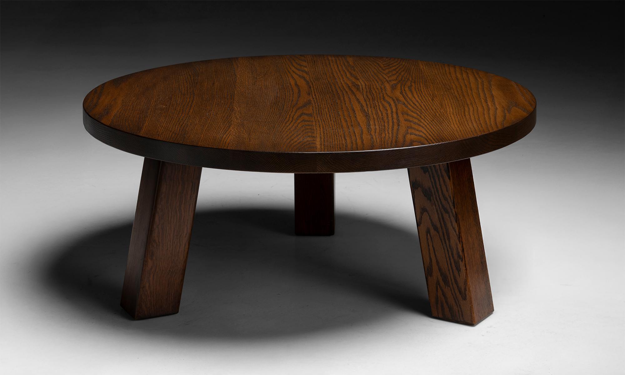 Fin du 20e siècle Table basse brutaliste, Pays-Bas vers 1970