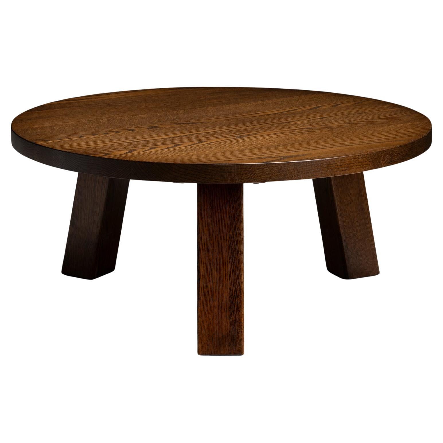 Table basse brutaliste, Pays-Bas vers 1970