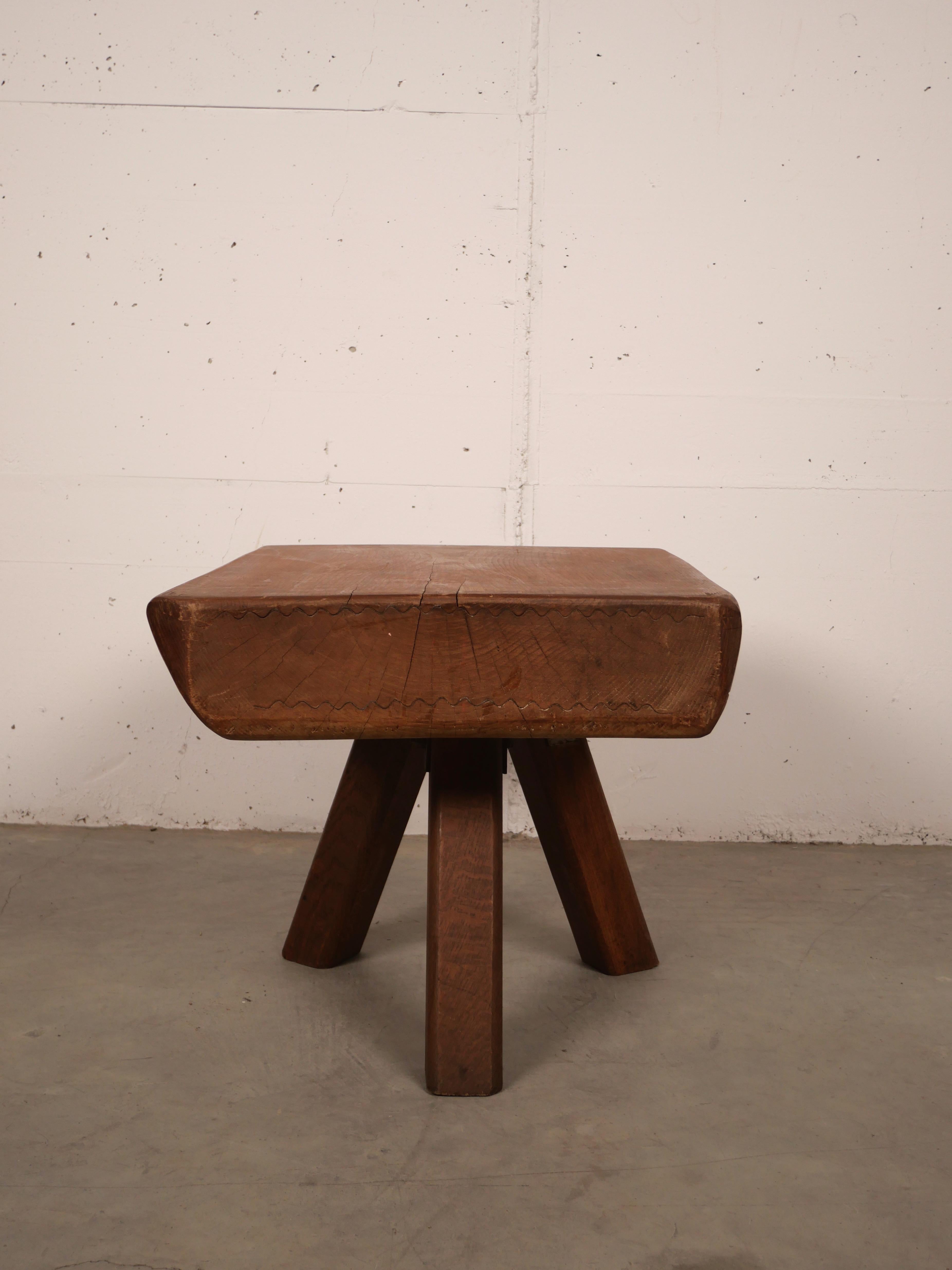 Brutalist Coffee Table Set, Mobichalet, 1950 For Sale 4