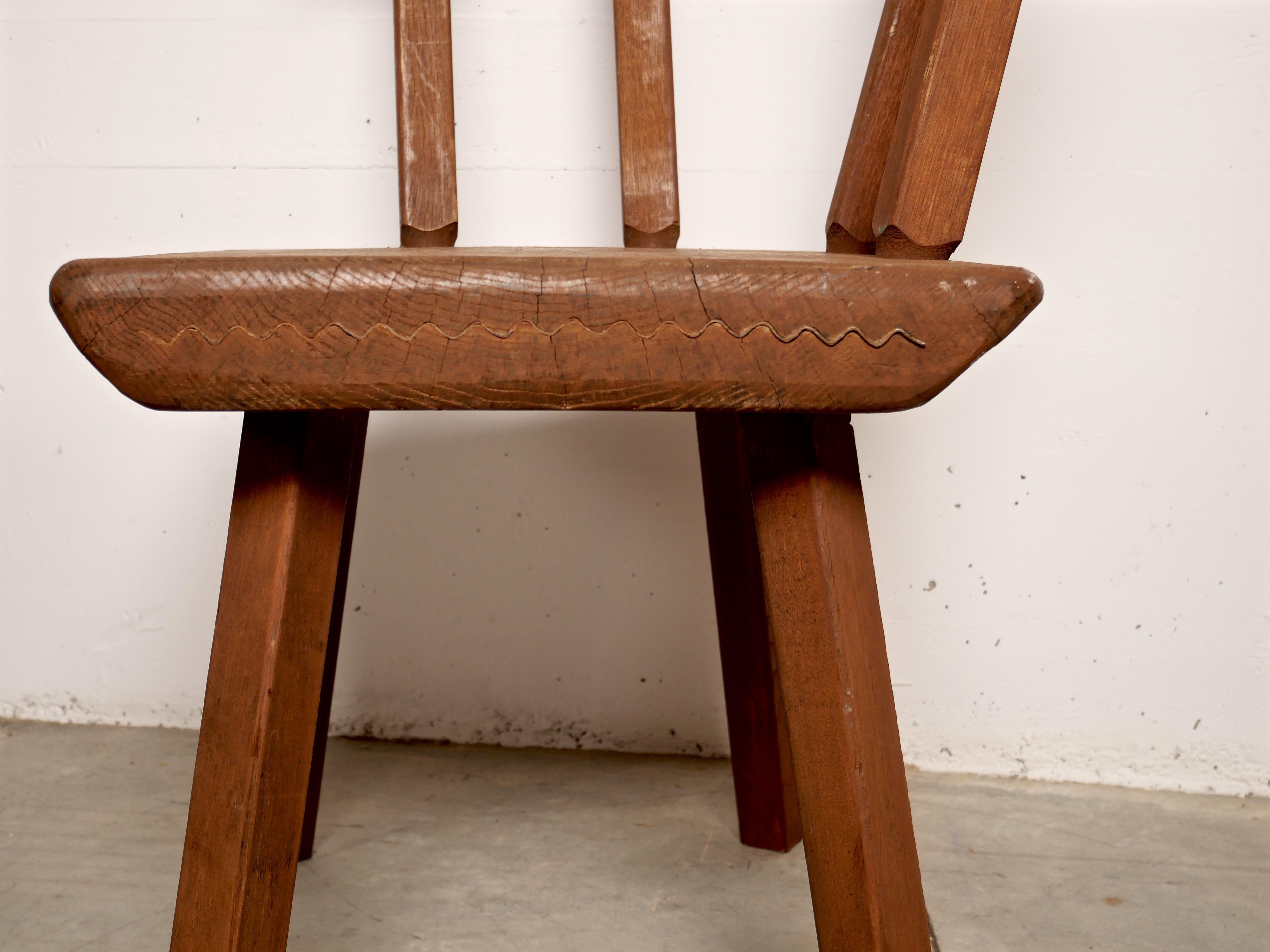 Ensemble de tables basses brutalistes, Mobichalet, 1950 en vente 7