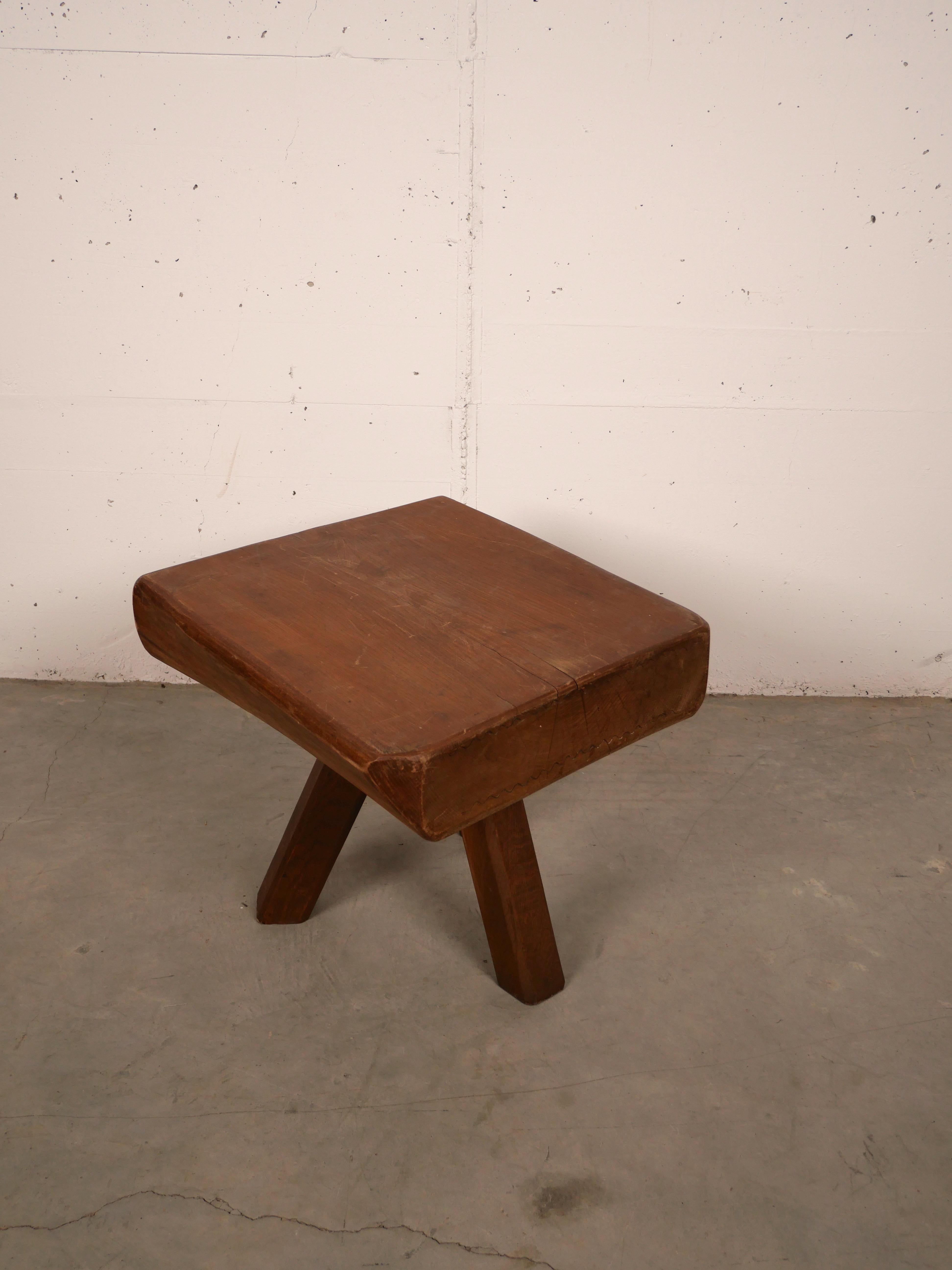 Brutalist Coffee Table Set, Mobichalet, 1950 For Sale 1