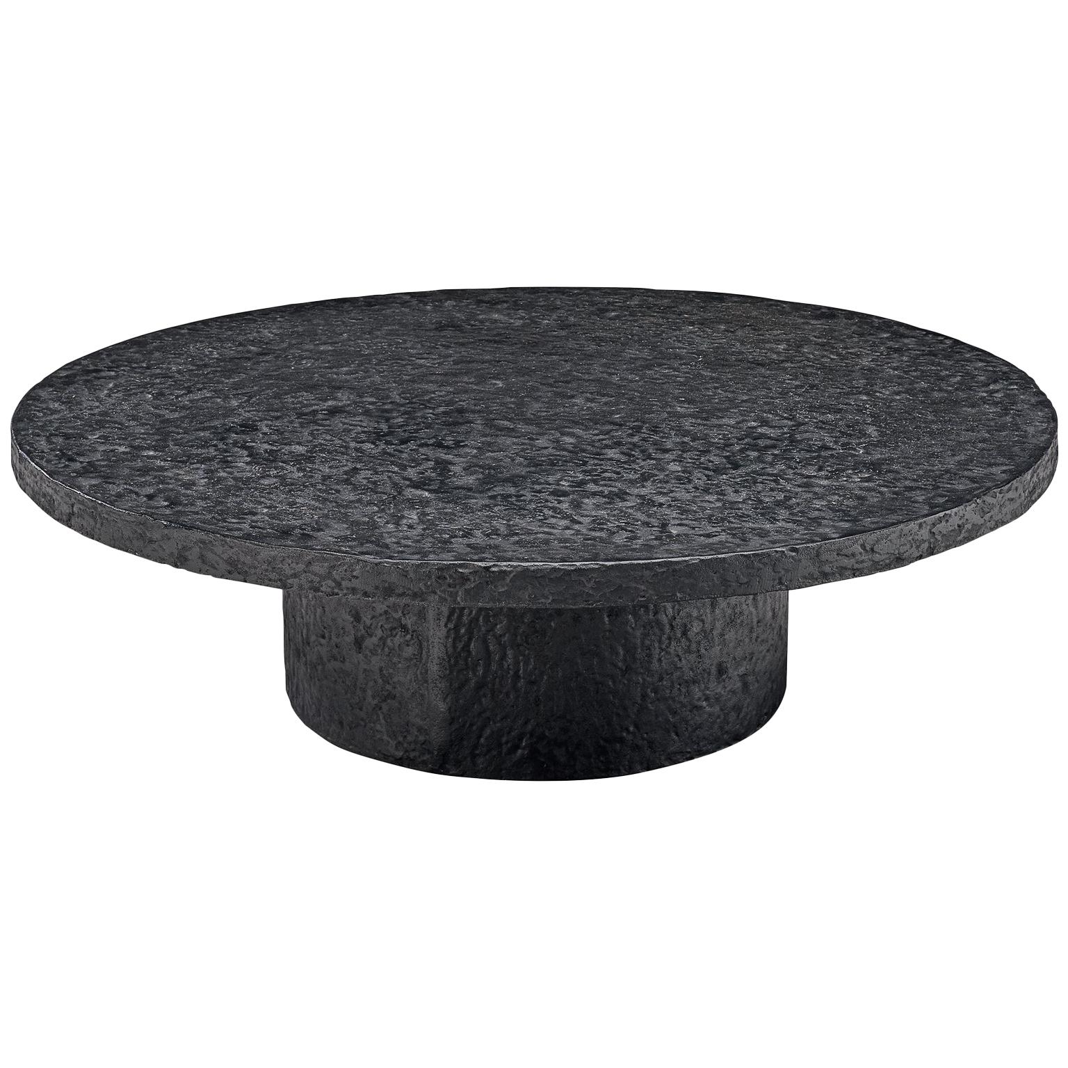 Brutalist Coffee Table with Stone Look