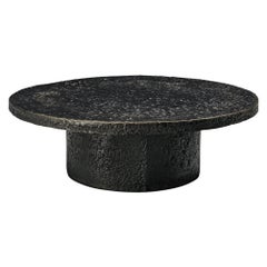 Brutalist Coffee Table with Stone Look