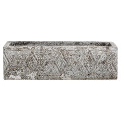 Brutalist Concrete Planter