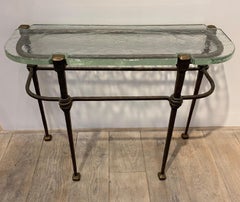 Brutalist Console by Lothar Klute, circa 1985