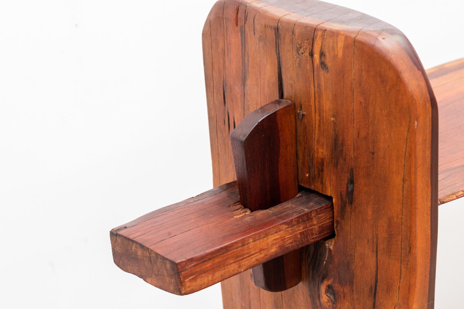 Brutalist console table For Sale 6