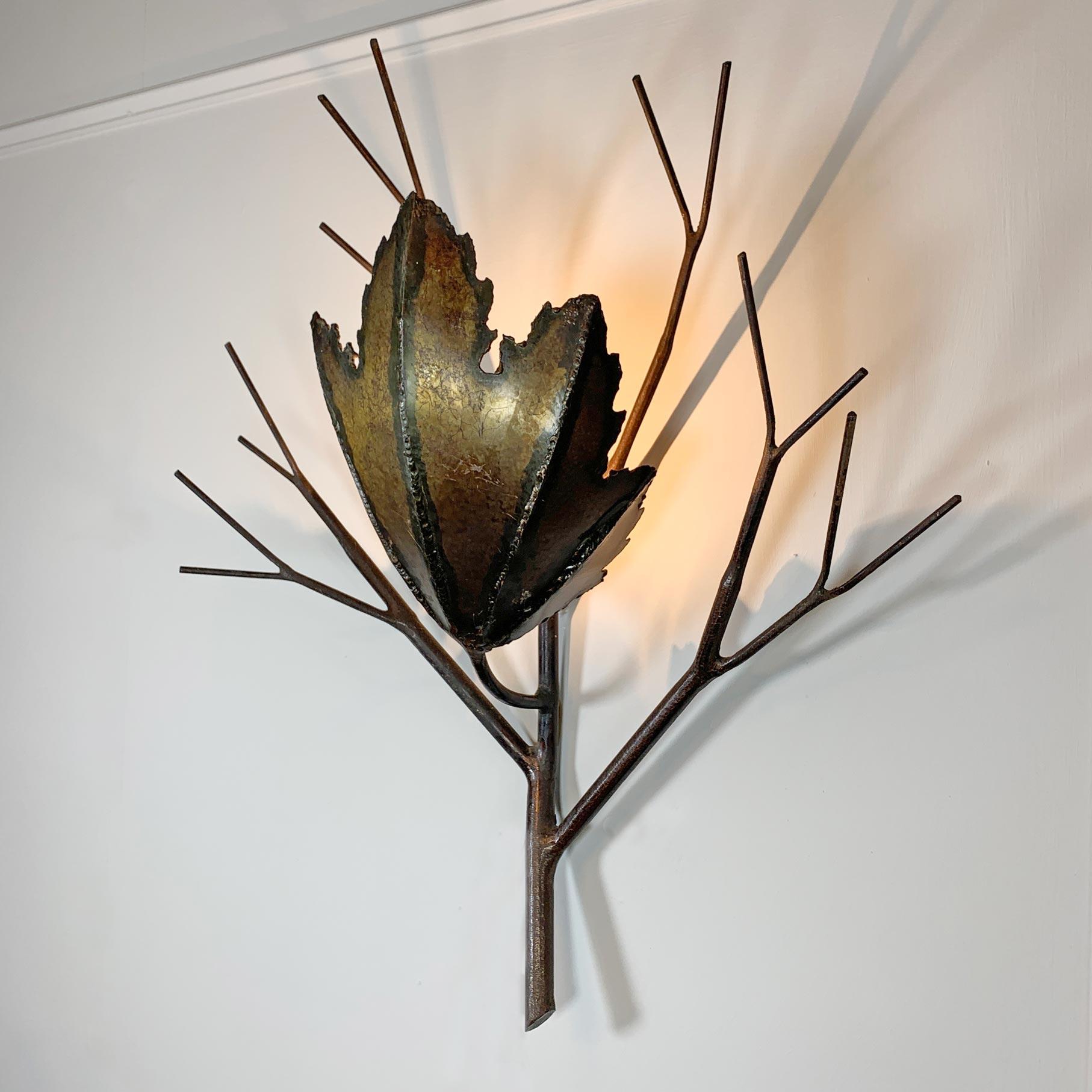 twig wall sconce