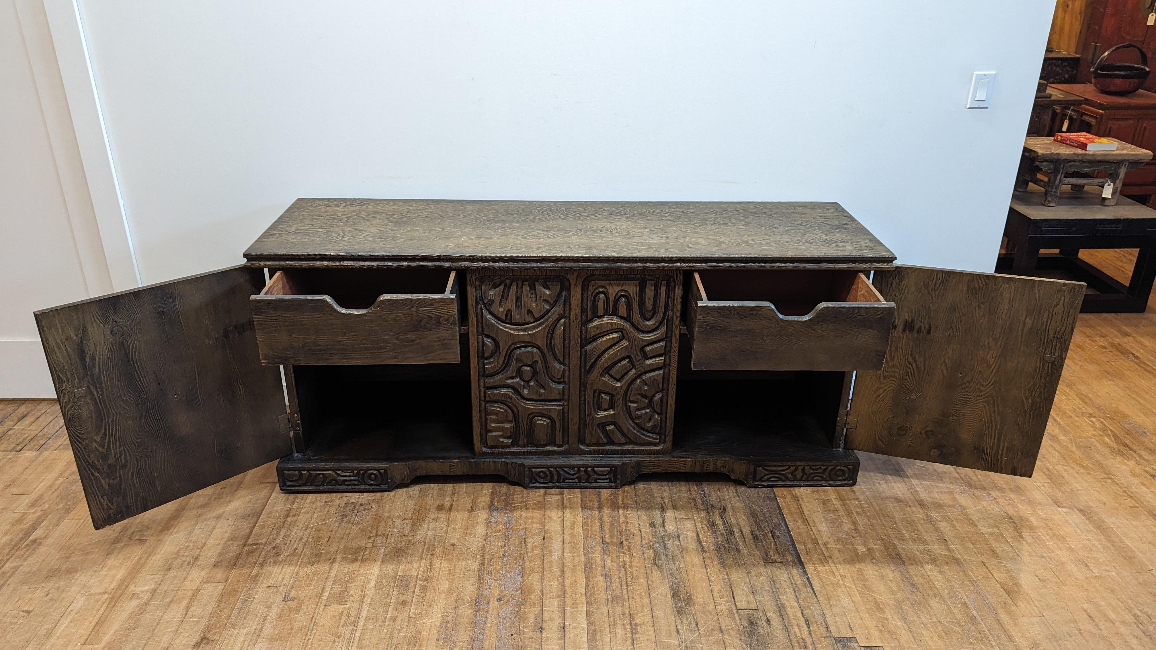 Brutalist Credenza Sideboard William Westenhaver Witco 6