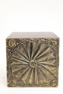 Brutalist Cube Side Table by Adrian Pearsall for Craft Associates