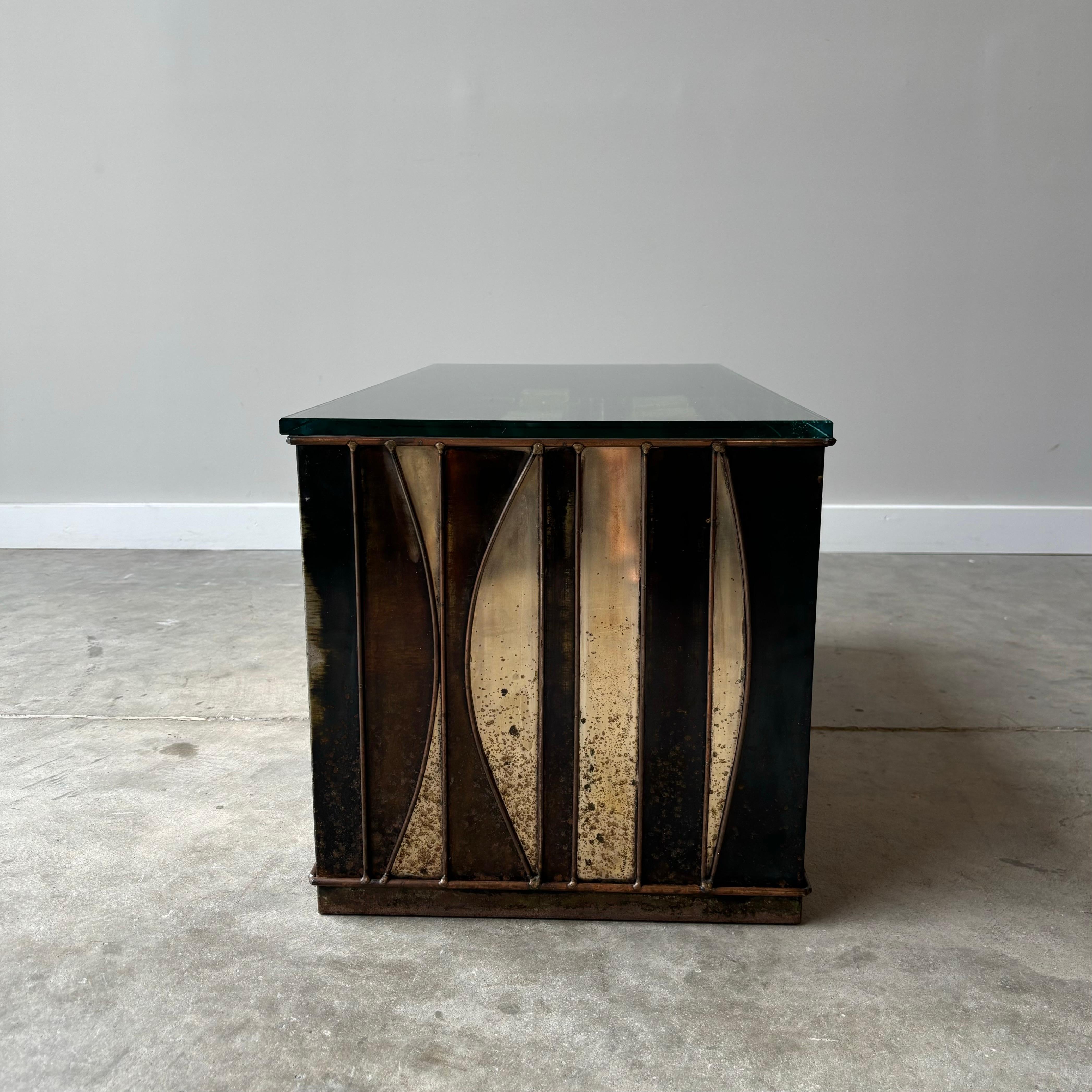 Table basse sculpturale Curtis Jere, 1970 en vente 1