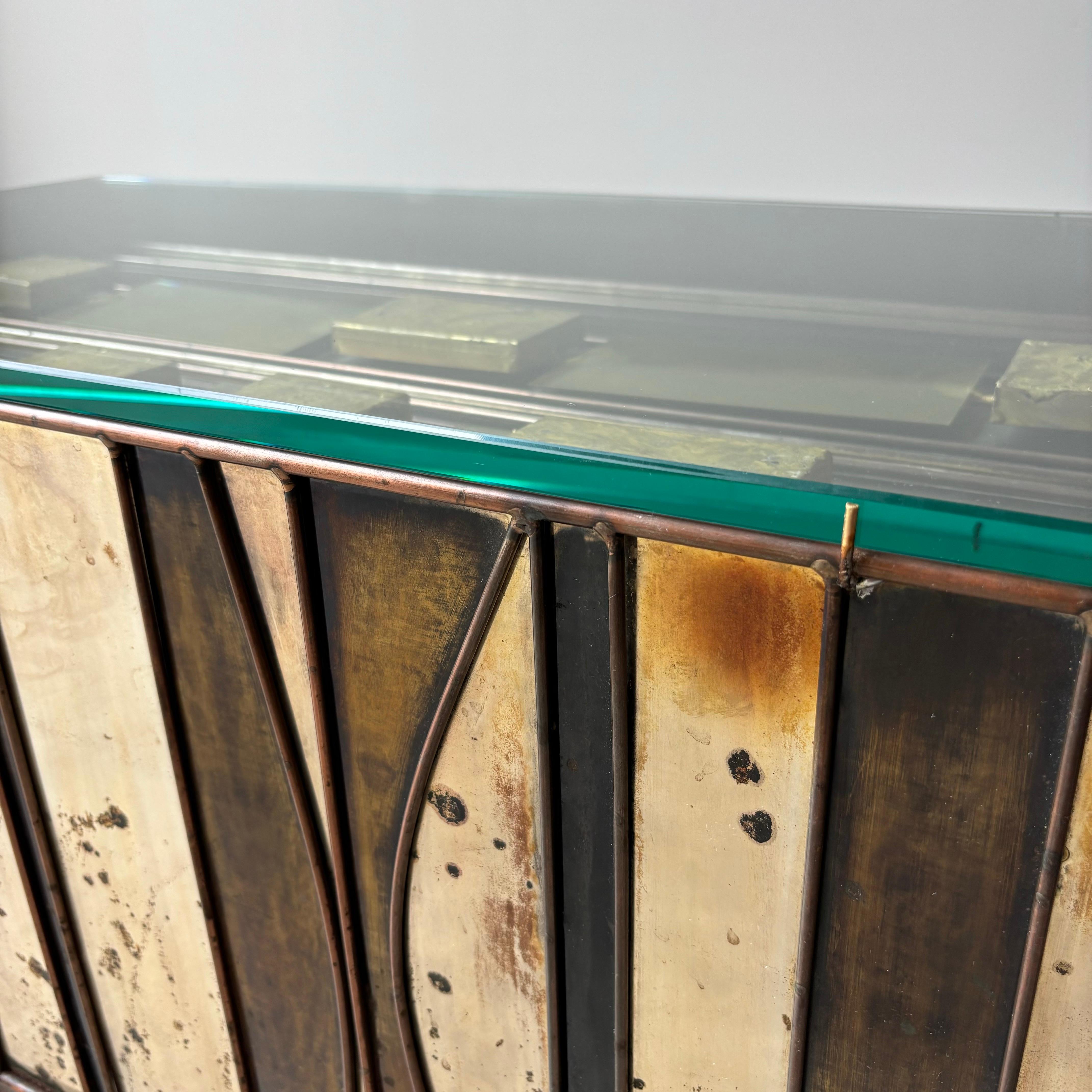 Table basse sculpturale Curtis Jere, 1970 en vente 3