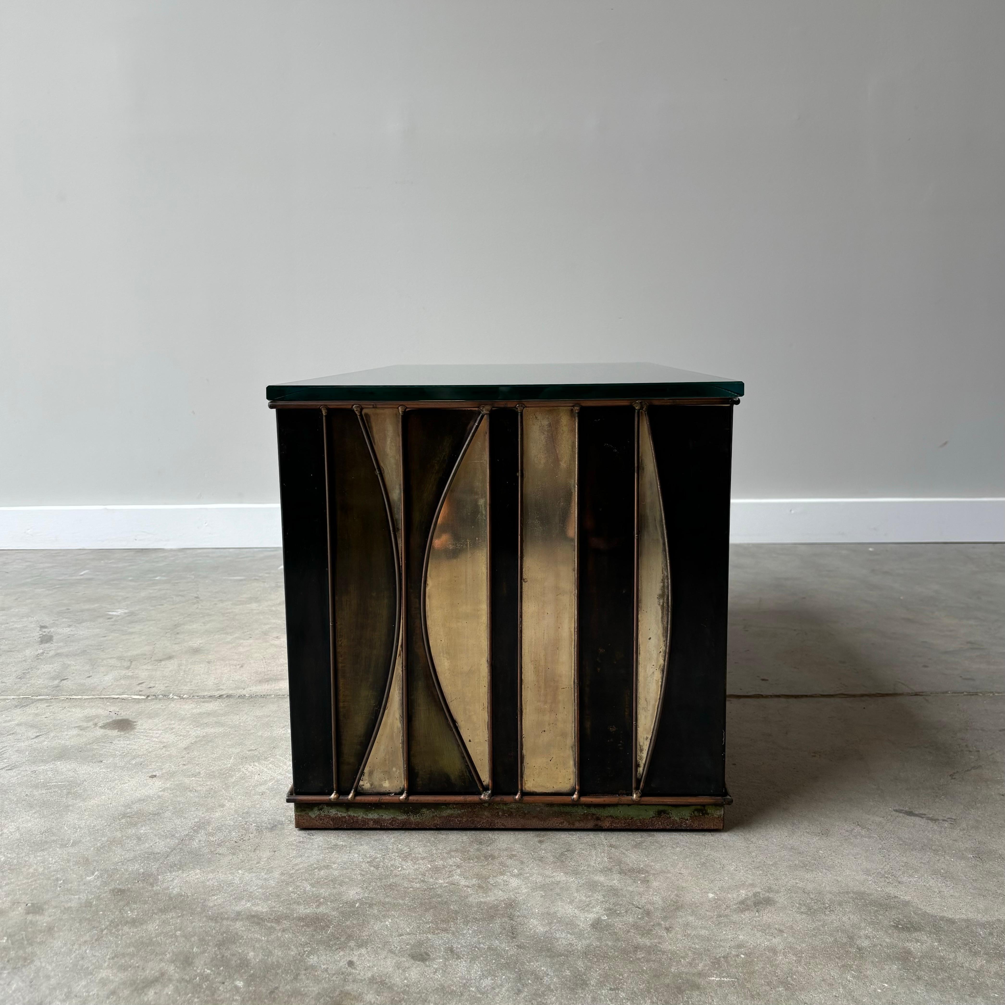 Table basse sculpturale Curtis Jere, 1970 en vente 4