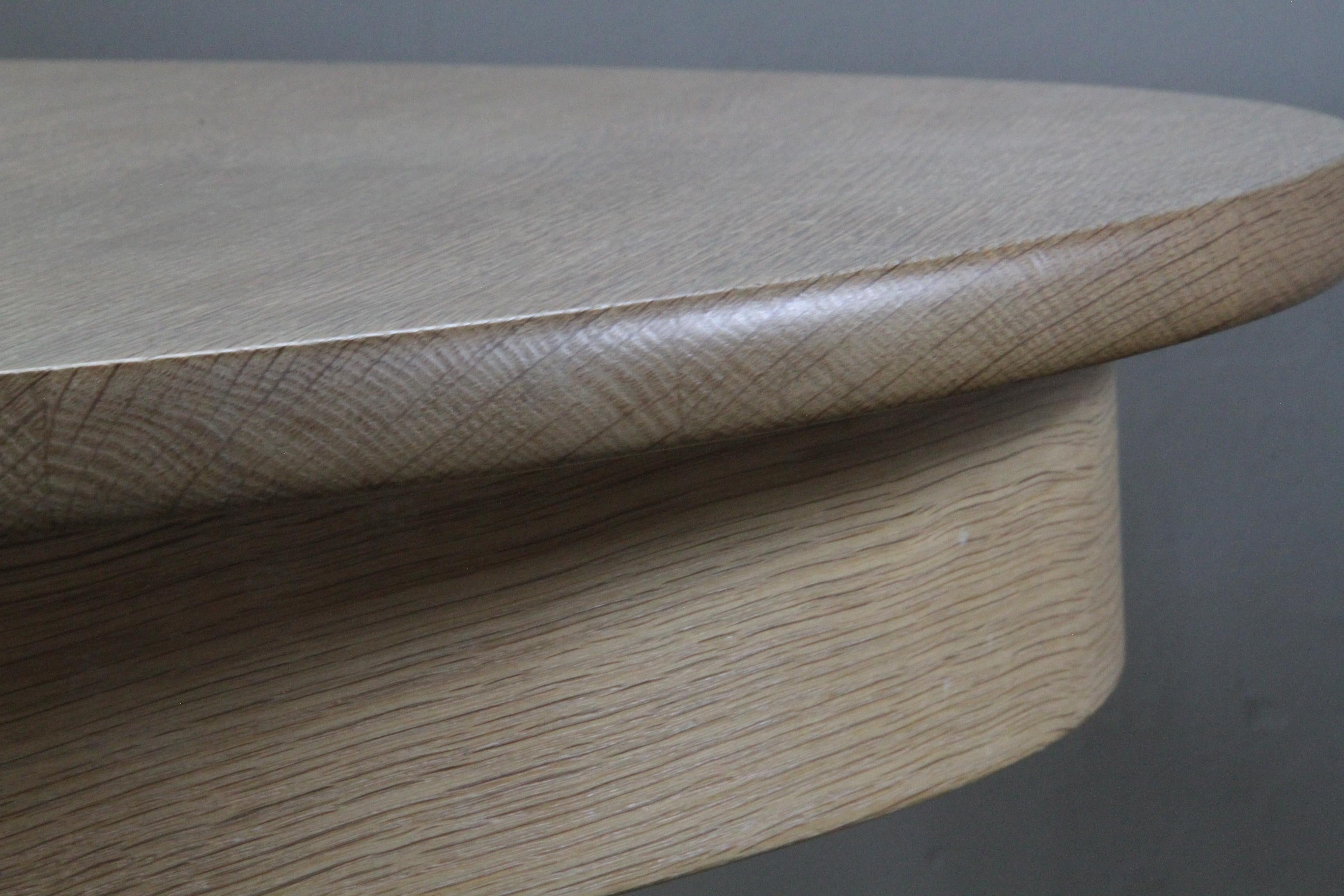 Mid-20th Century Brutalist Danish Oak Extending Dining Table in the style of Henning Kjærnulf
